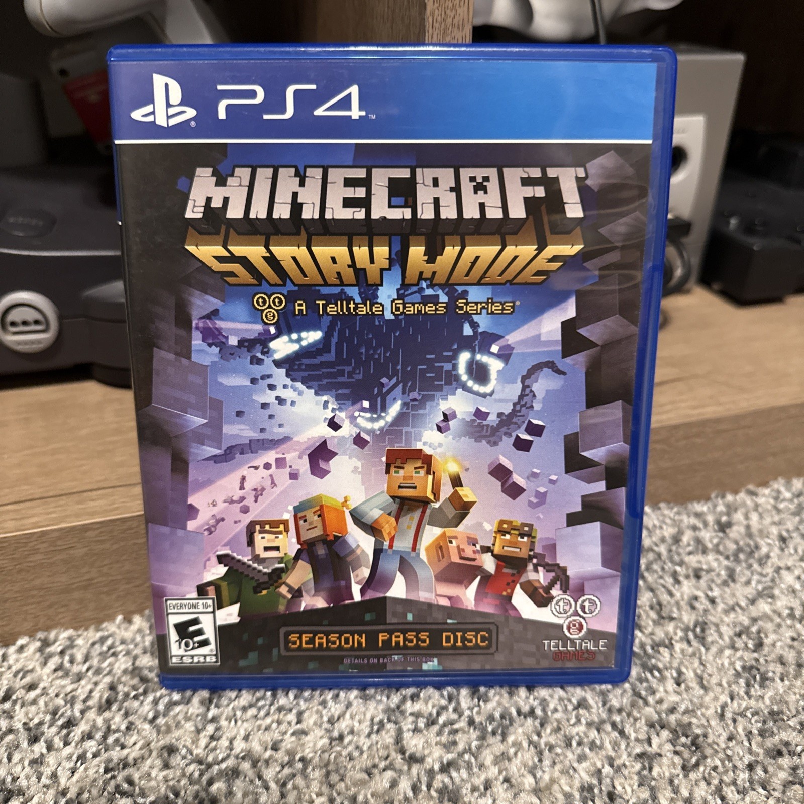 Minecraft: Story Mode A Telltale Season Pass Disc PlayStation 4 PS4 CIB