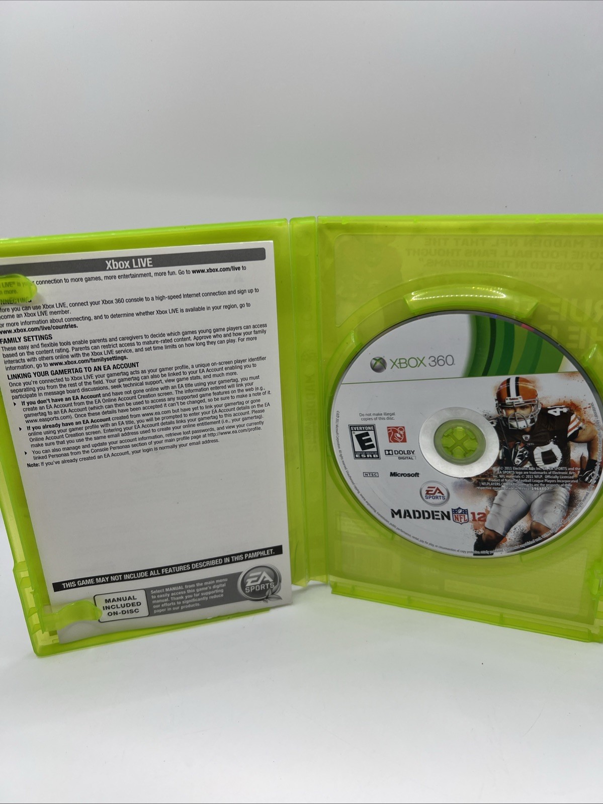 Xbox 360: Madden NFL 12 – Microsoft Xbox 360