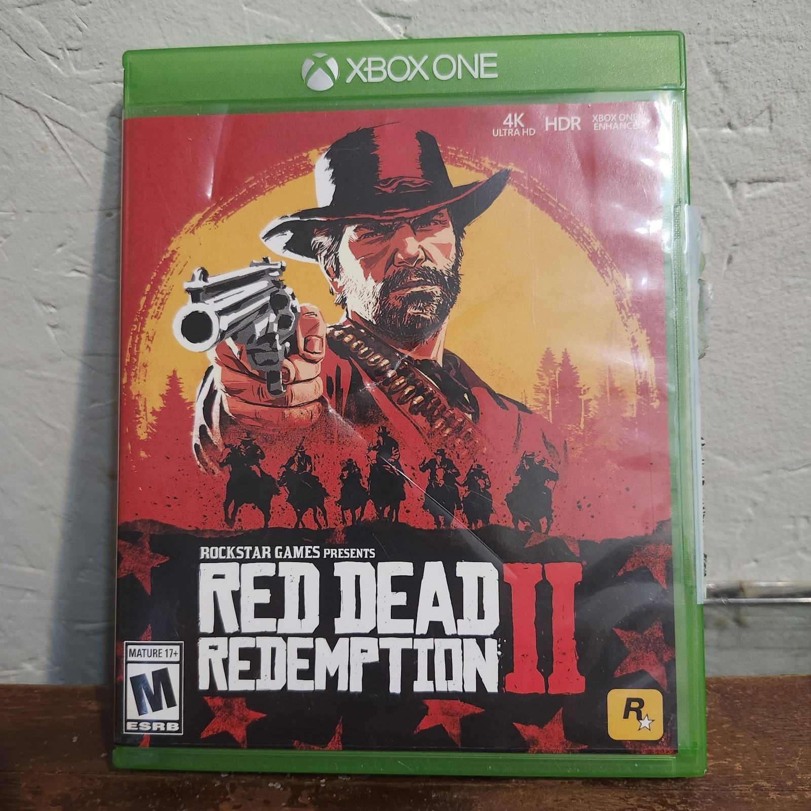 DISC 2 ONLY Rockstar Games Red Dead Redemption II Xbox One w/ Case 4K HDR