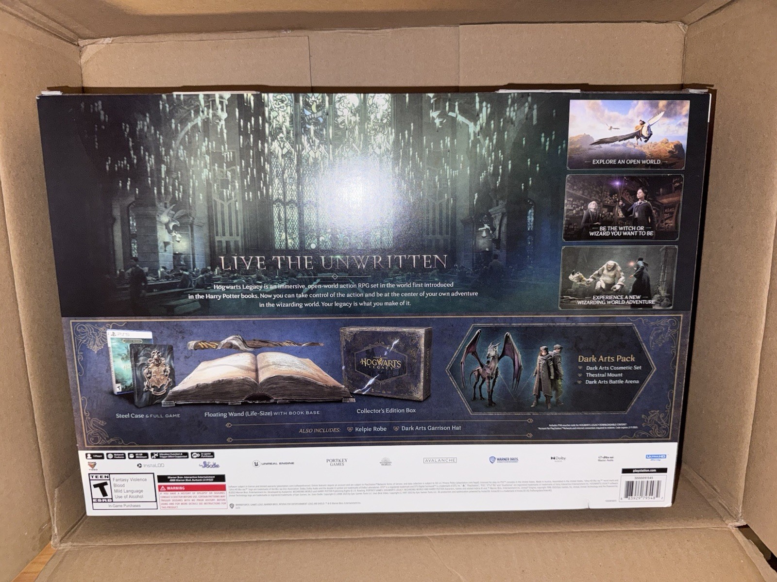Hogwarts Legacy Collector’s Edition – PlayStation 5 (PS5) NEW/UNOPENED