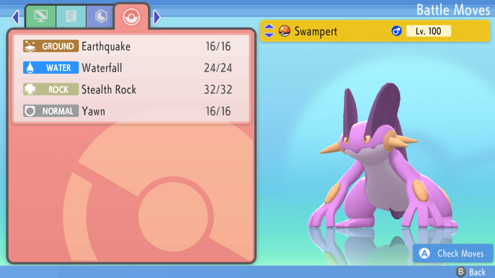 6IV SHINY SWAMPERT+BLAZIKEN+SCEPTILE POKEMON BRILLIANT DIAMOND SHINING PEARLBDSP