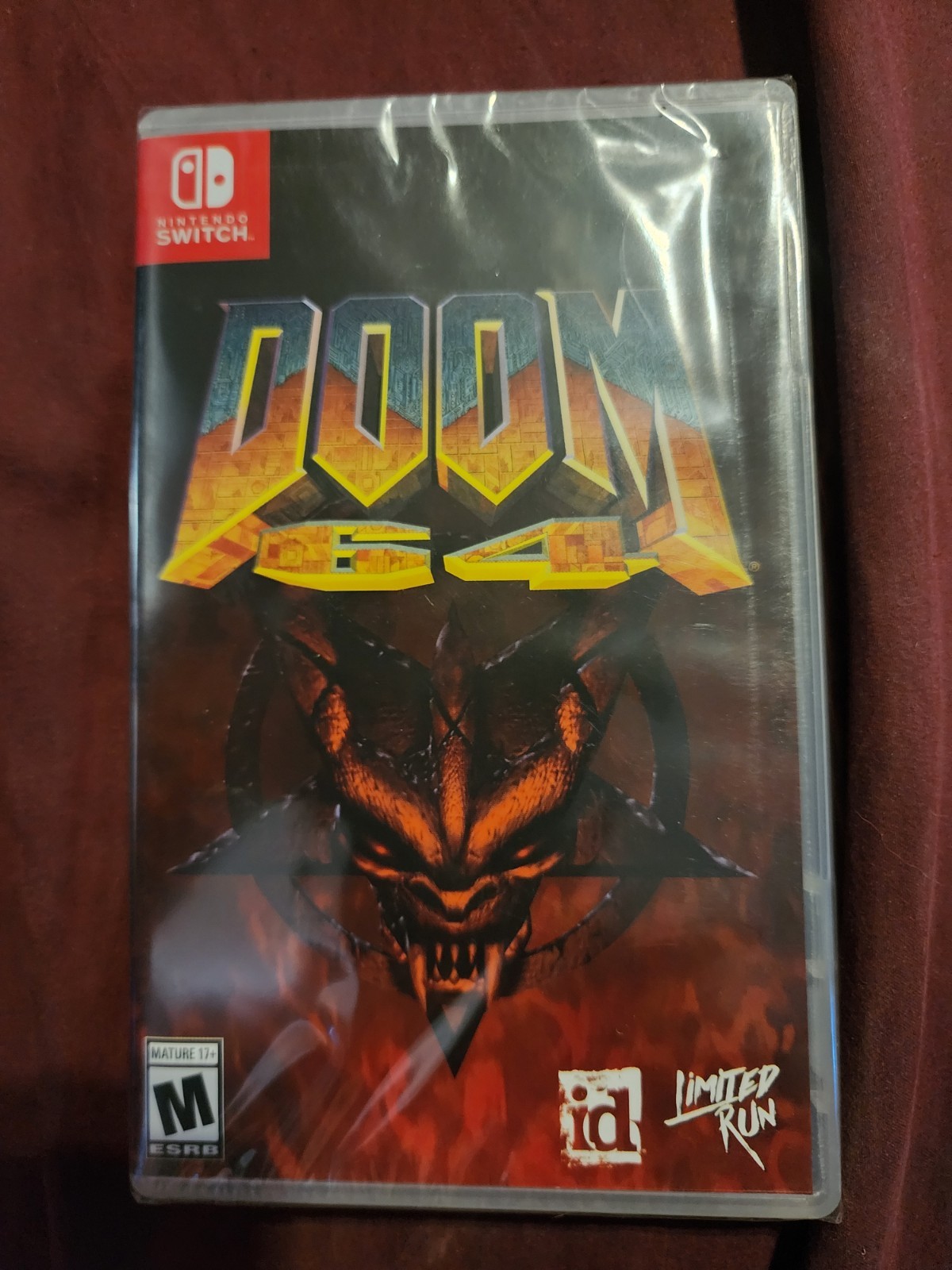 Doom 64 Nintendo Switch Limited Run Games Factory Sealed (READ DISCRIPTION)
