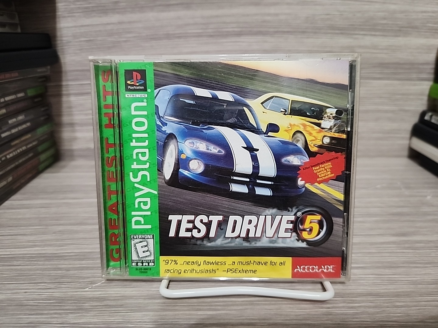 Test Drive 5 (Sony PlayStation 1, 1998) Greatest Hits Complete