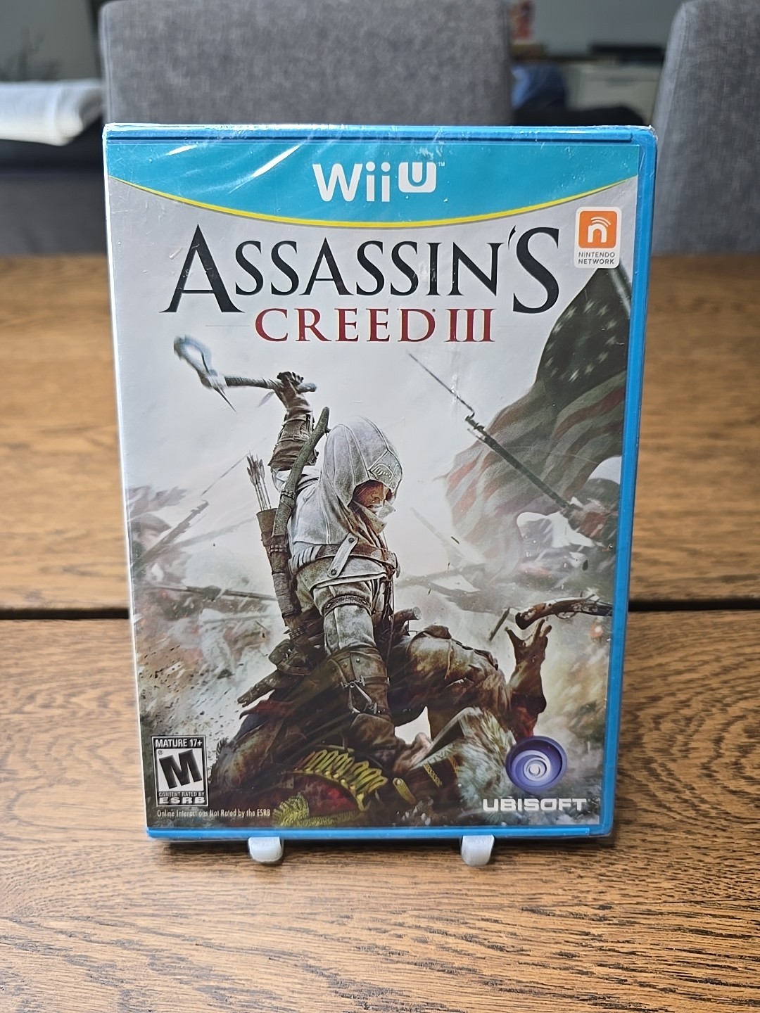 Assassin’s Creed III Nintendo Wii U 2012 New Sealed Ubisoft Video Game