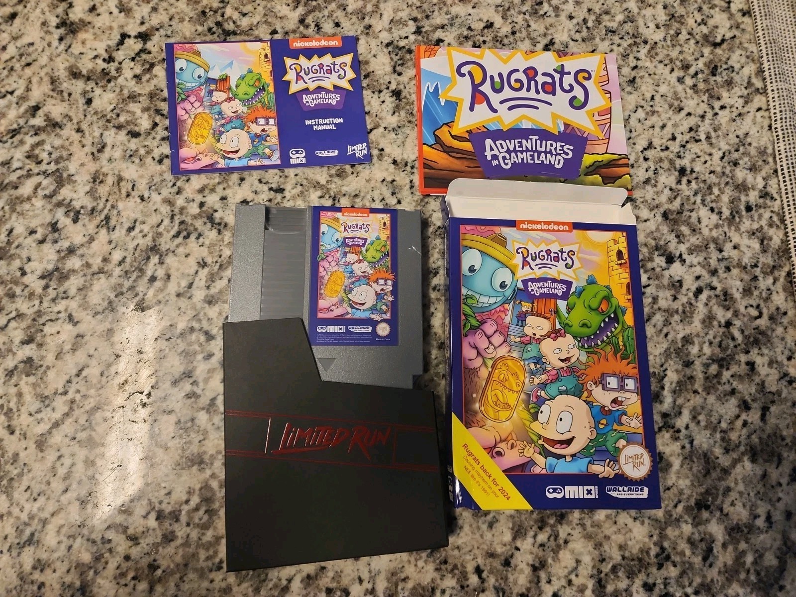Rugrats: Adventures in Gameland (LRG, Limited Run Games) New Open Box