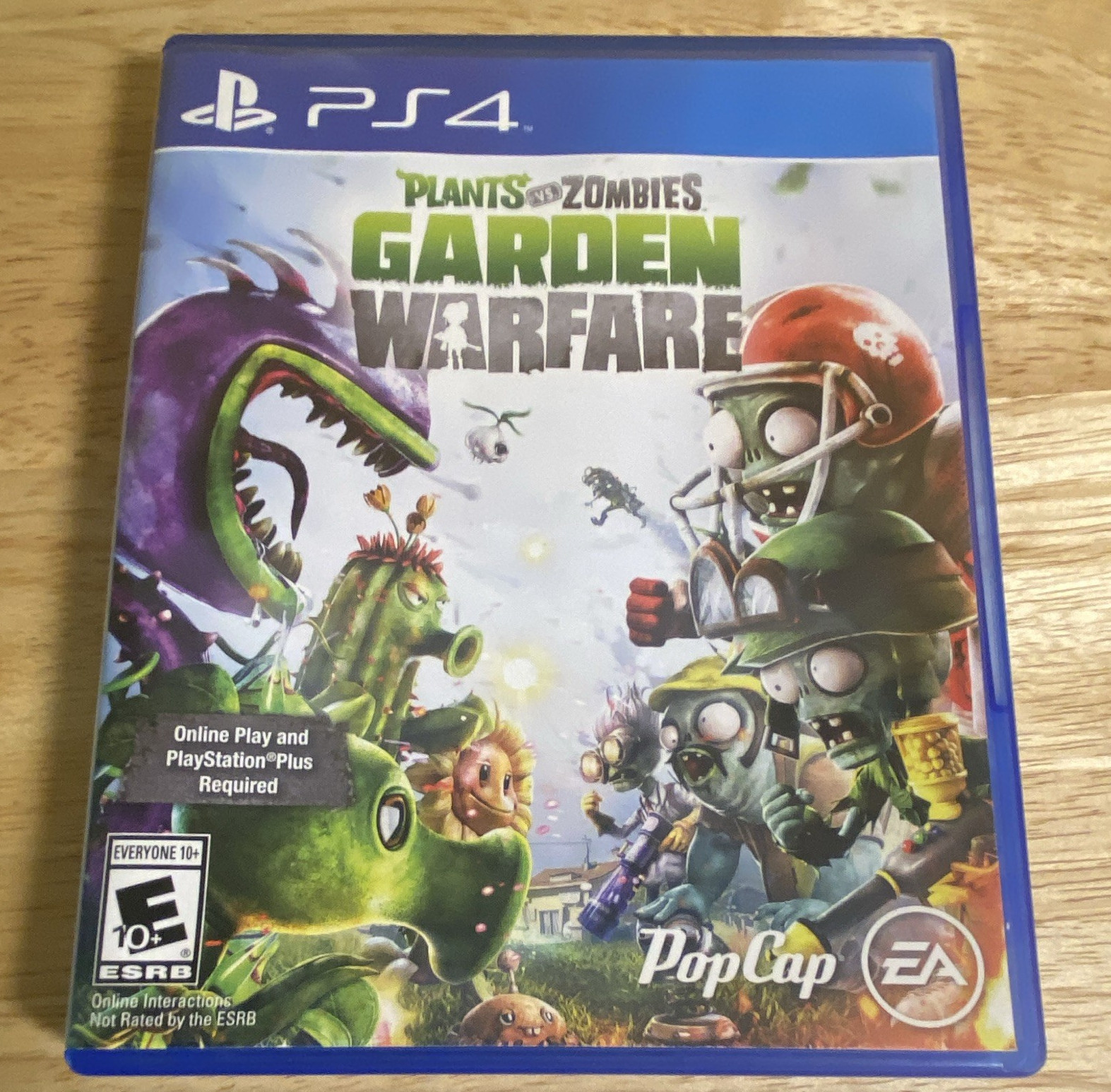 Plants vs. Zombies Garden Warfare PS4 EA E10+ Multiplayer NTSC-U/C