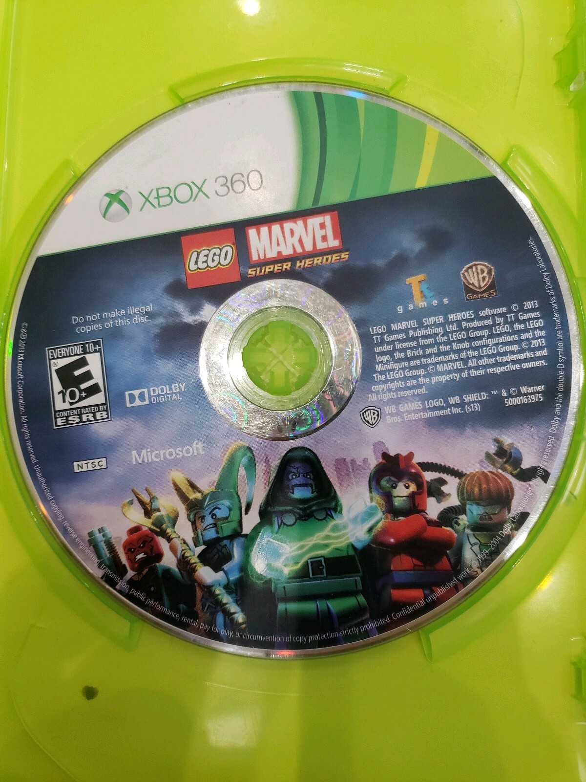 LEGO Marvel Super Heroes (Microsoft Xbox 360, 2013) Free FAST SHIPPING