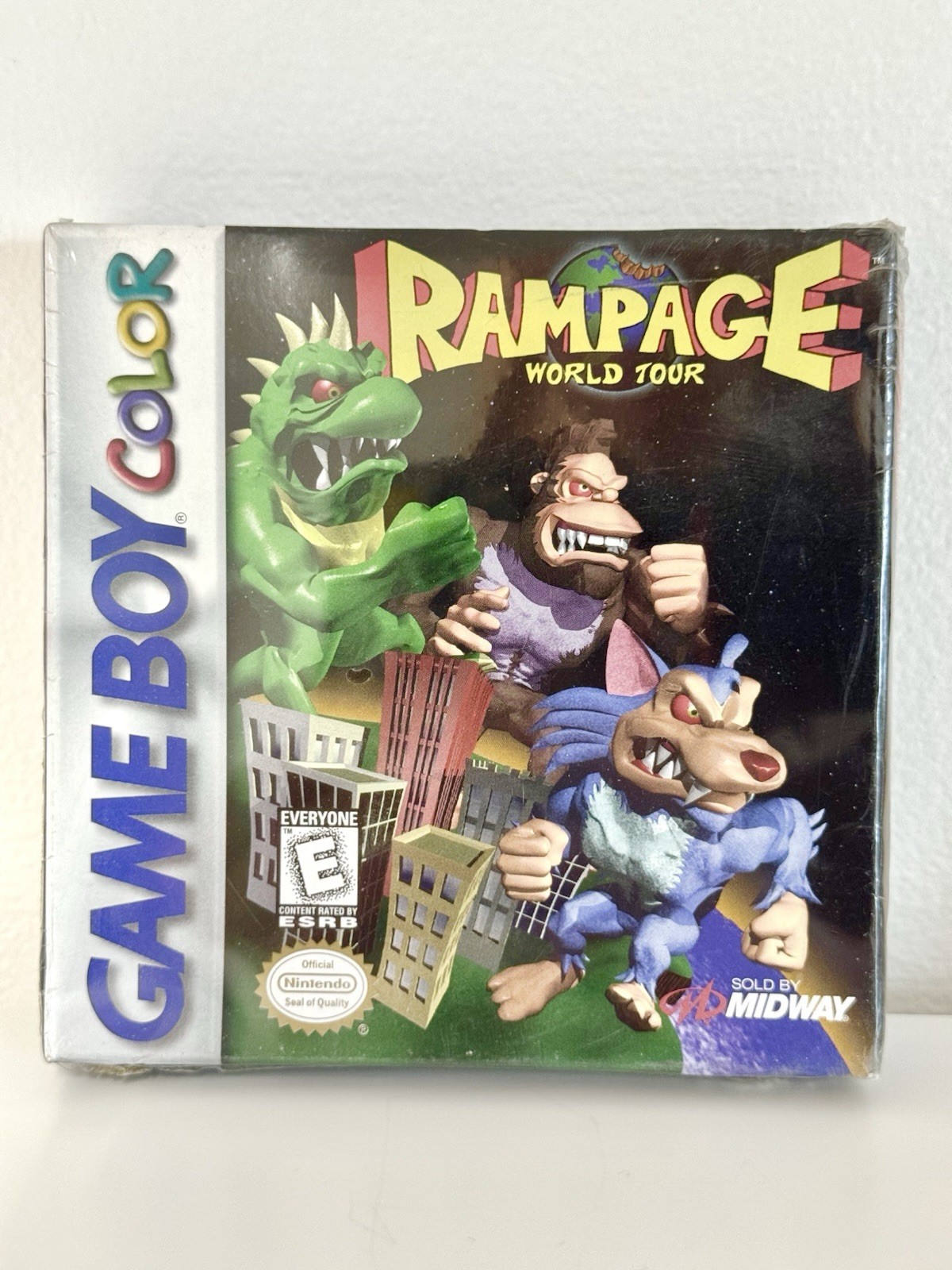 Rampage World Tour ( Game Boy Color ) New/Sealed