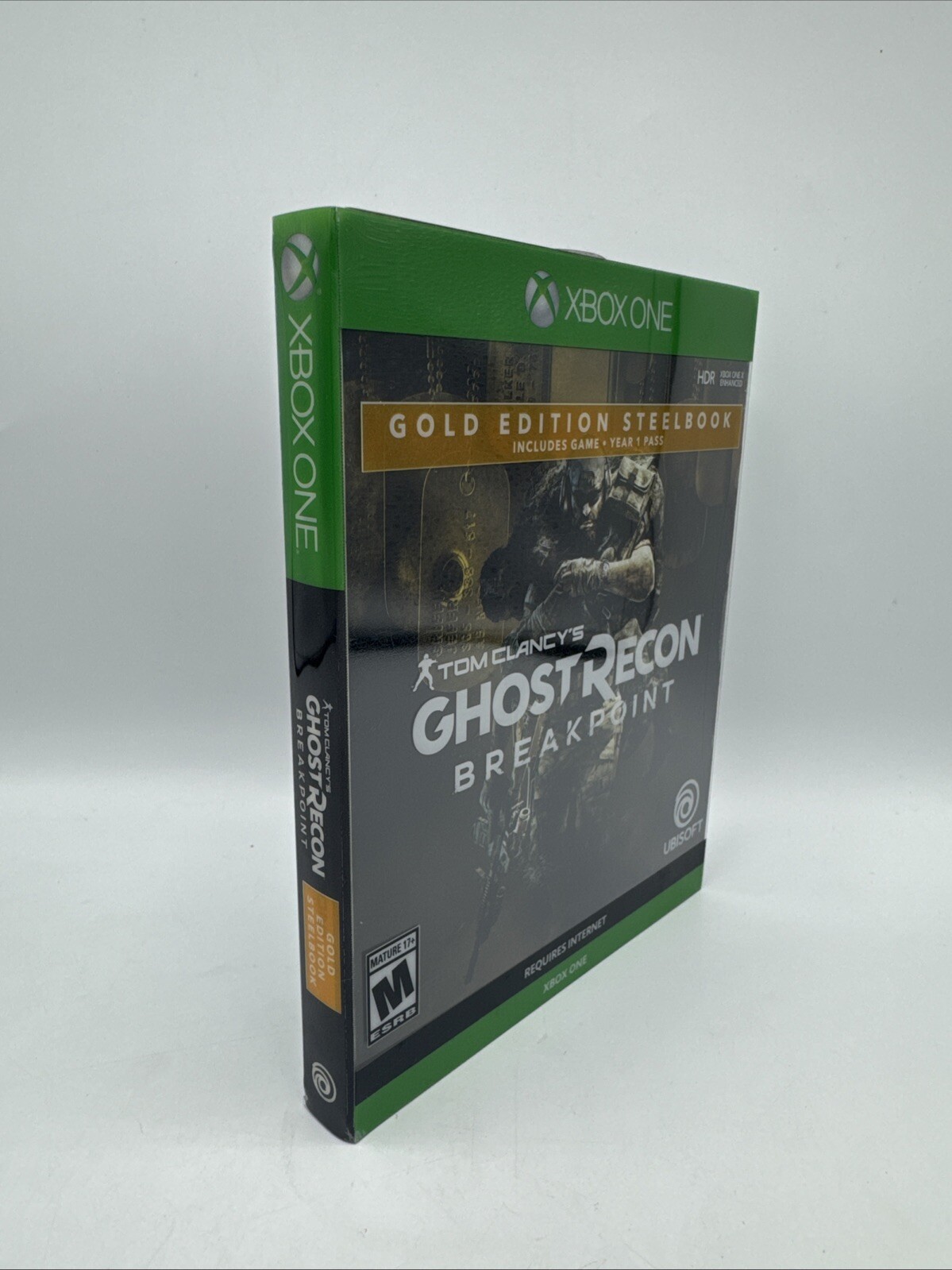 Tom Clancy’s Ghost Recon Breakpoint [ GOLD Edition STEELBOOK ] (XBOX ONE) SEALED
