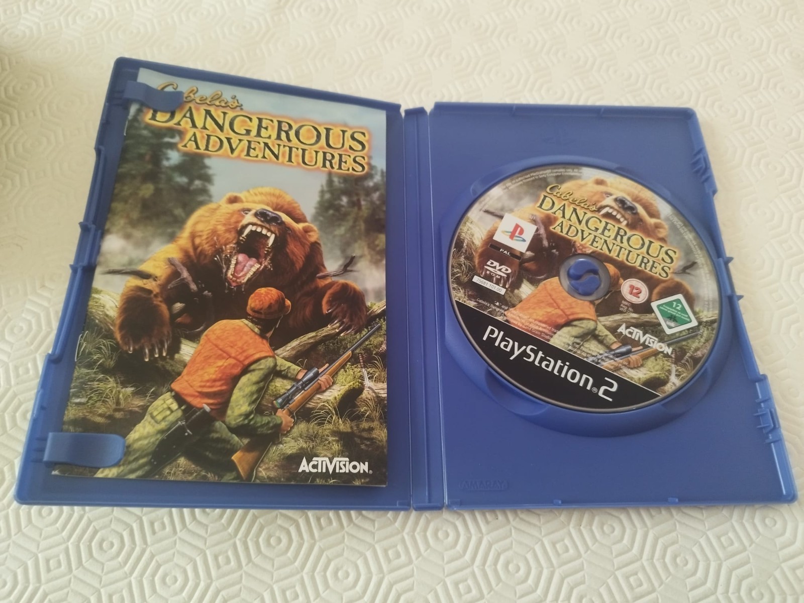 DANGEROUS ADVENTURES cabela’s video games playstation 2 hunting adventure