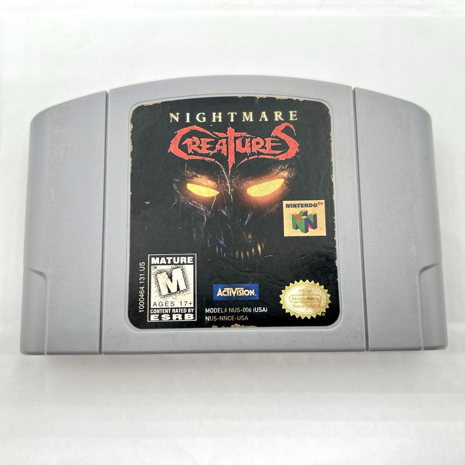 Nightmare Creatures (Nintendo N64) Original Game Cart Only – Tested