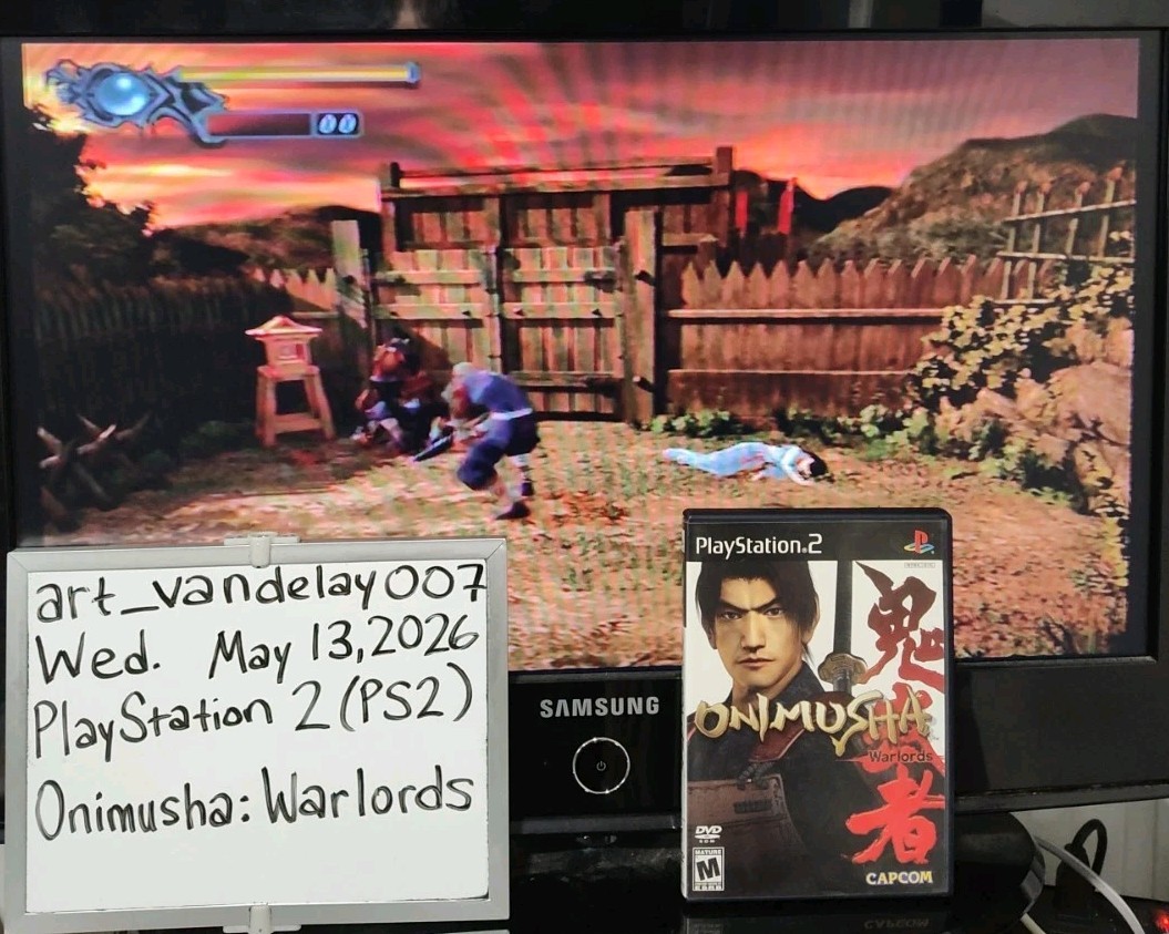 Onimusha: Warlords – (PlayStation 2 PS2, 2001) *CIB* VGC* Black Label* Tested!