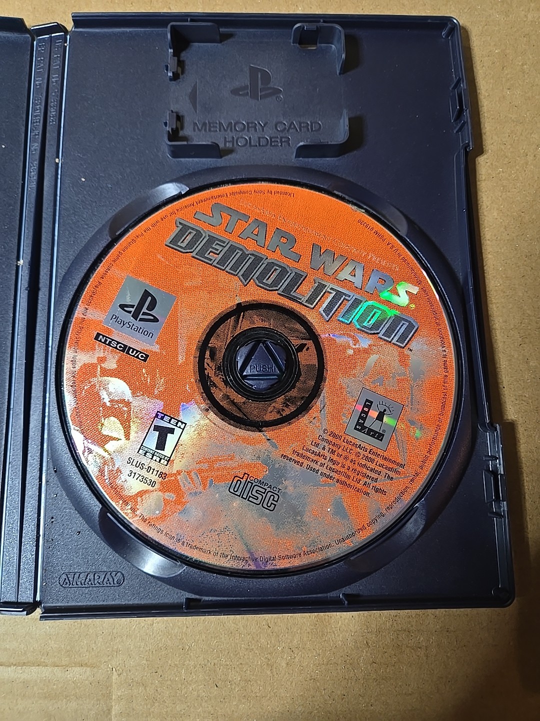 Star Wars Demolition Complete Sony PlayStation 1 PS1 Game