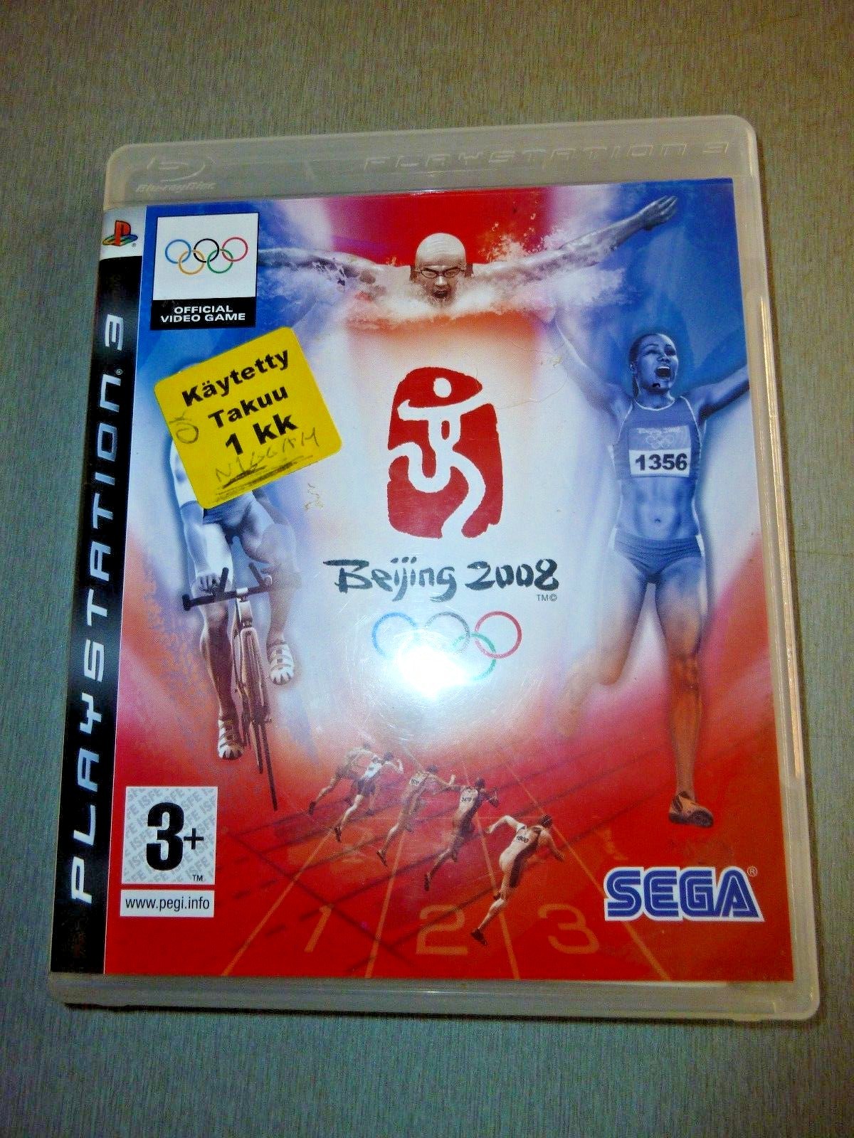 PS3 Beijing Olympics 2008 Made in Austria Original SEGA box + Manual in English
