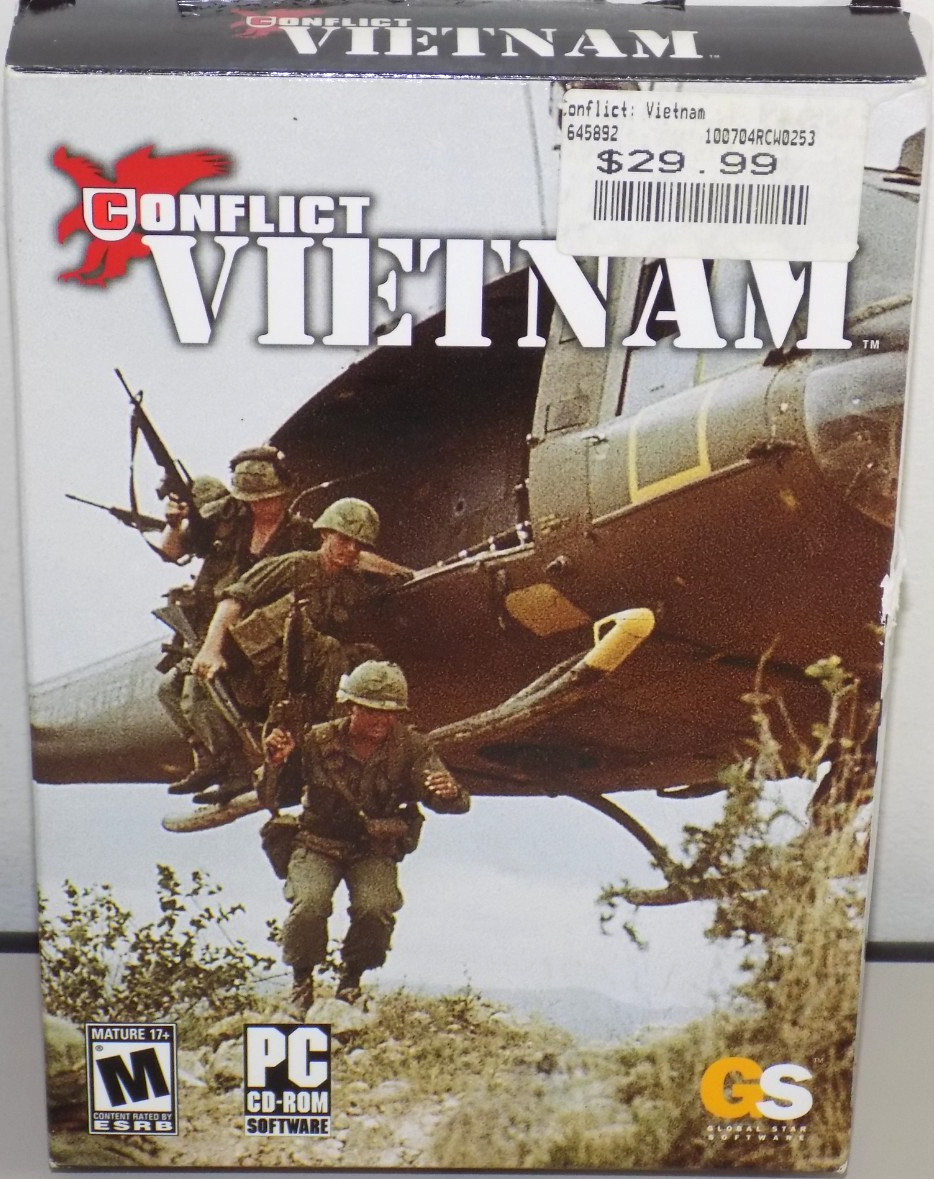 CONFLICT VIETNAM PC GAME COMPLETE (WINDOWS XP)