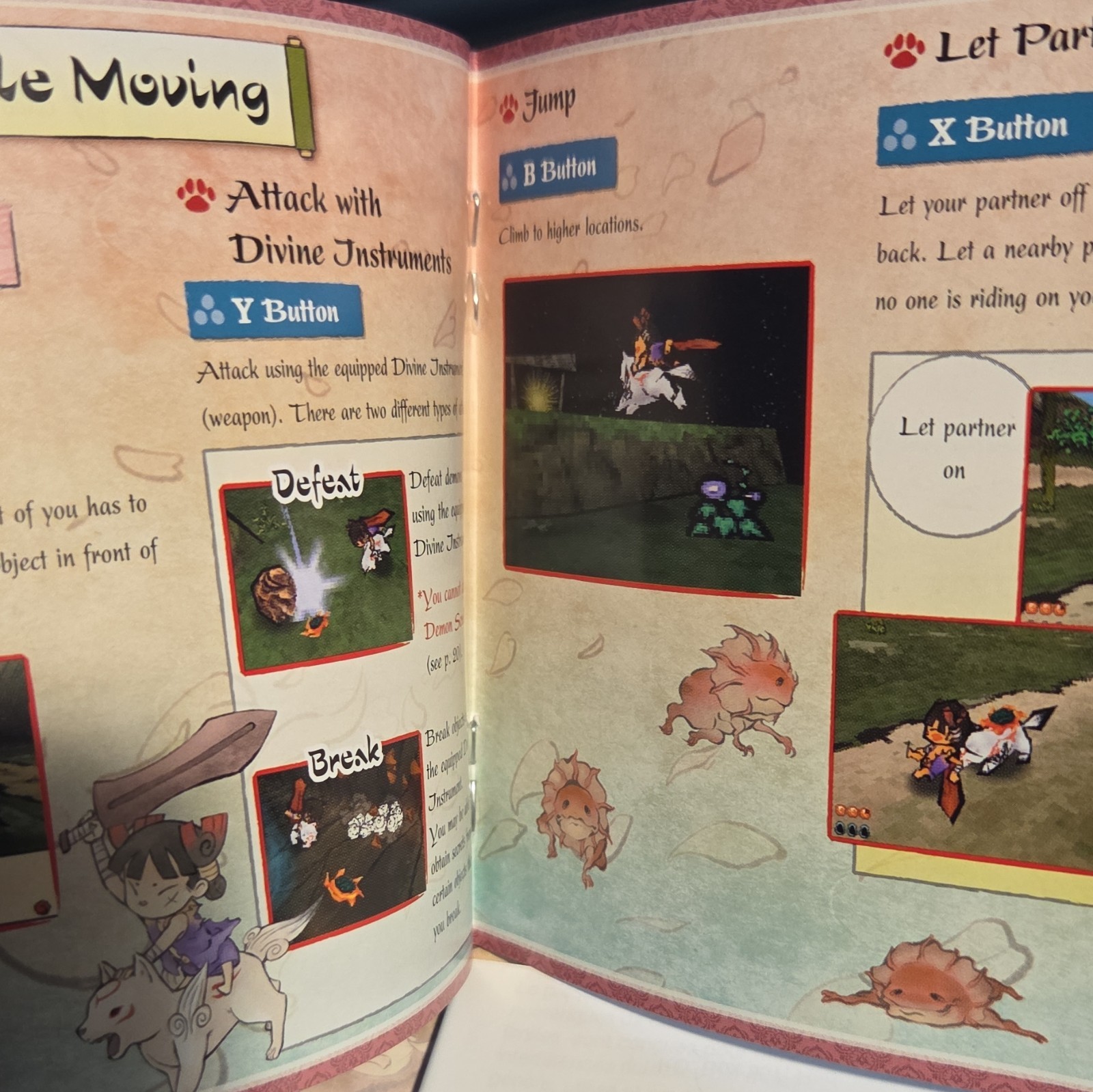 Capcom Okamiden – Nintendo DS (2010) Manual Included NTSC-U/C E10+