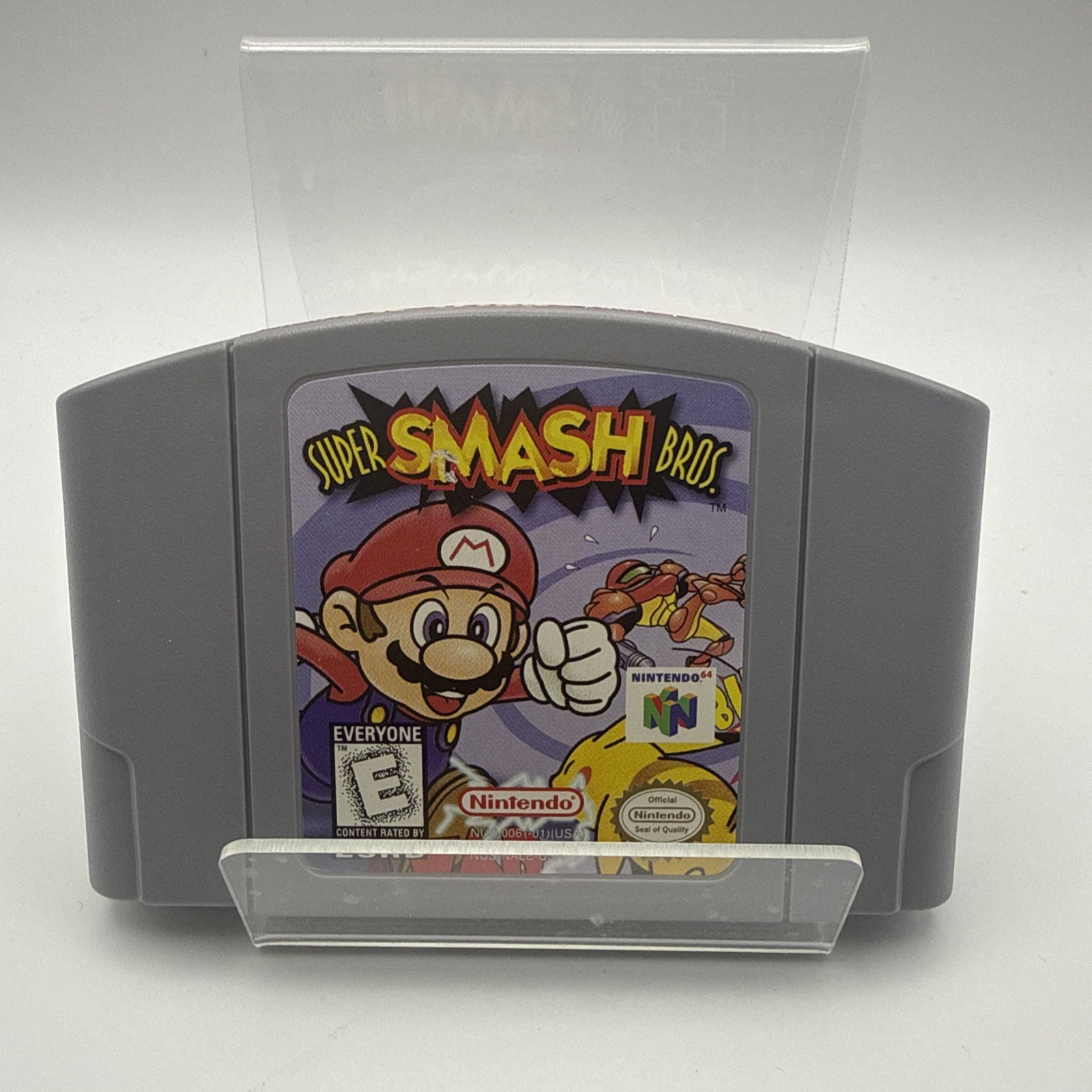 Super Smash Bros. – Nintendo 64 (N64) – Authentic – Tested – Free Shipping