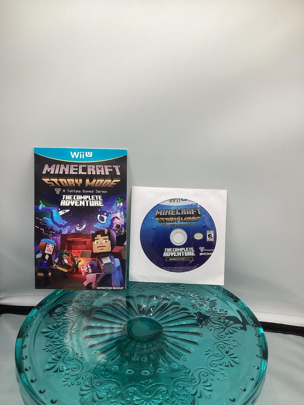 Minecraft Story Mode: The Complete Adventure (Nintendo Wii U, 2016) DISC ONLY