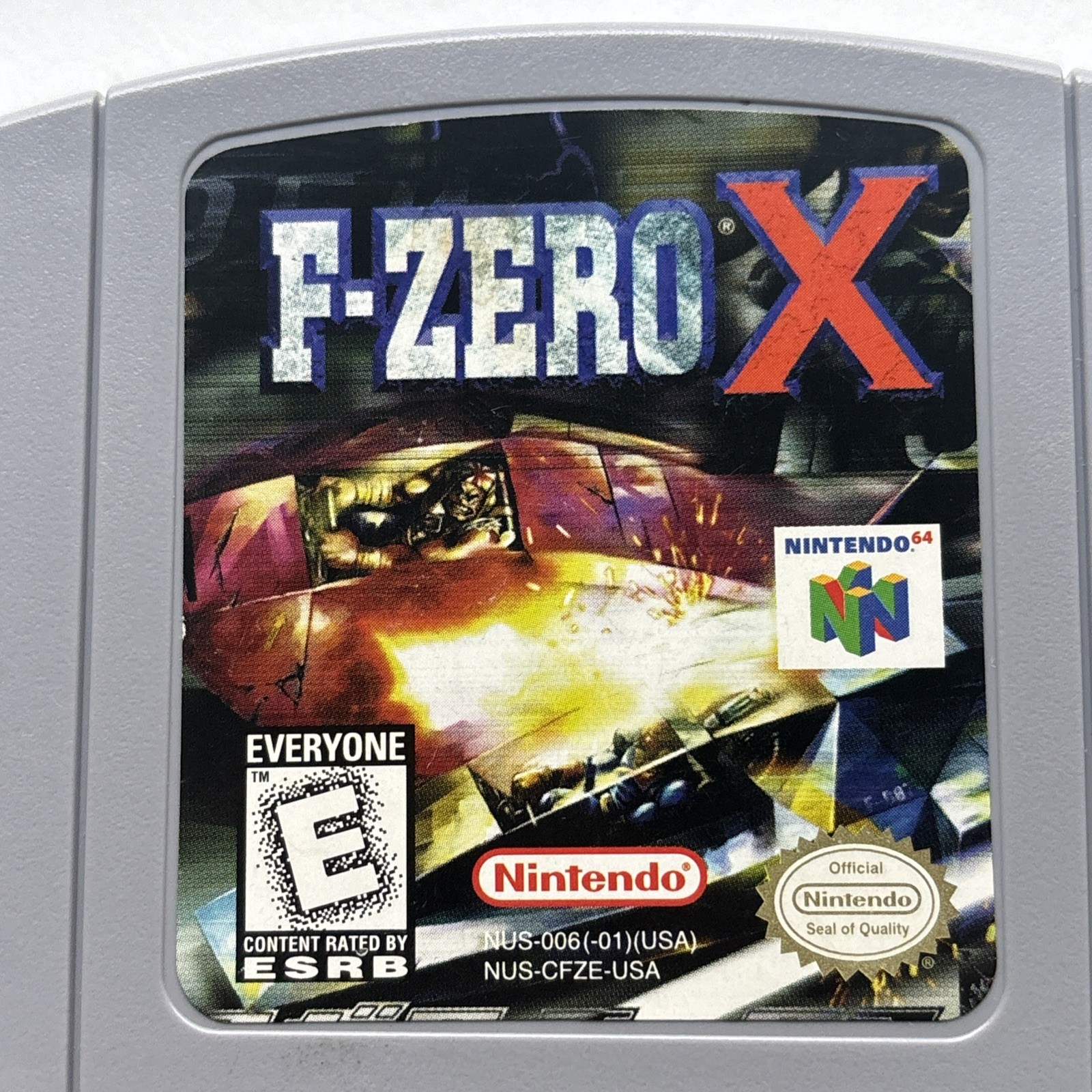 F-Zero X Nintendo 64 N64 Authentic Cleaned Tested Super Fun Retro Racing Game