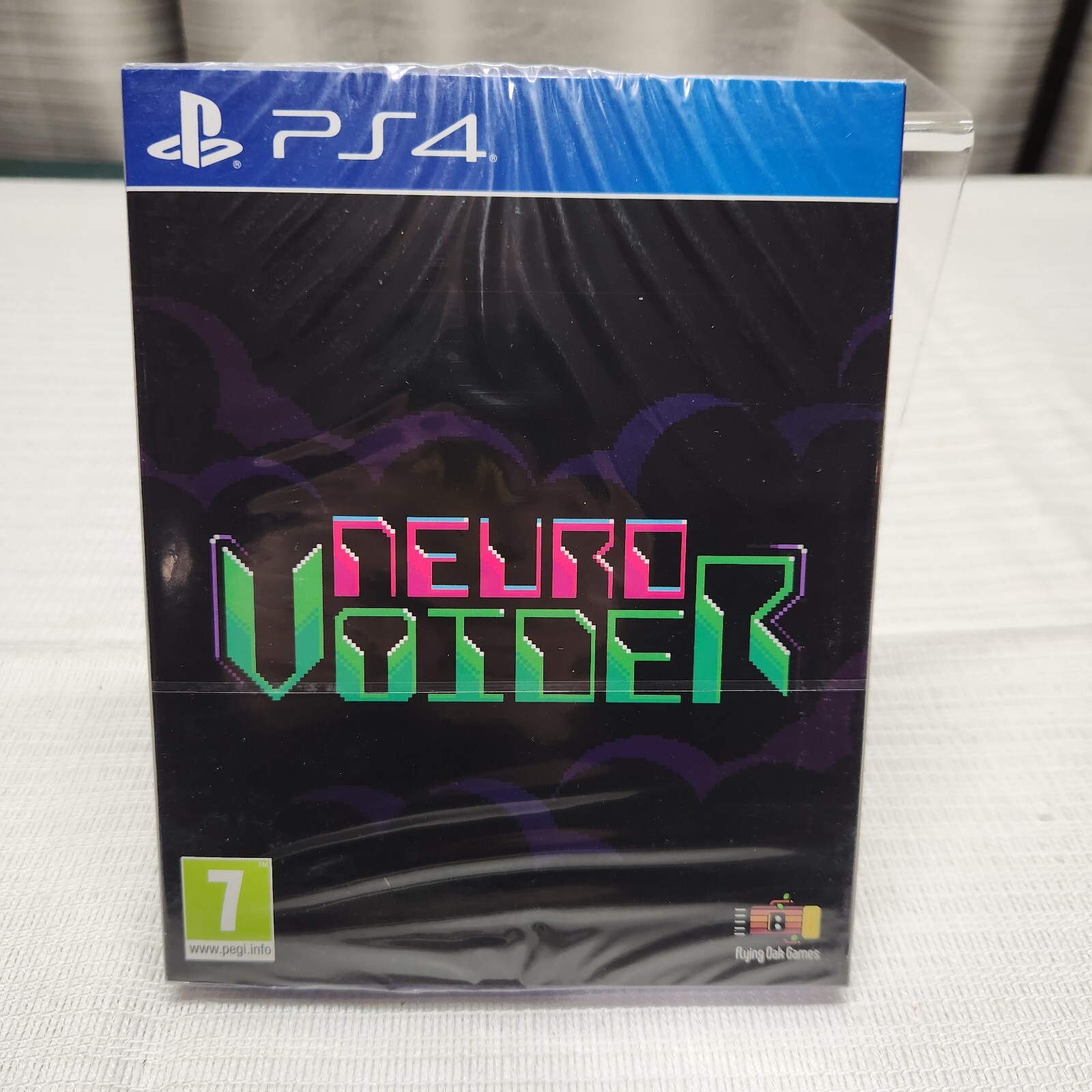 New Neurovoider Playstation 4 PS4 Slipcover Red Art Games Limited to 1500 Copies