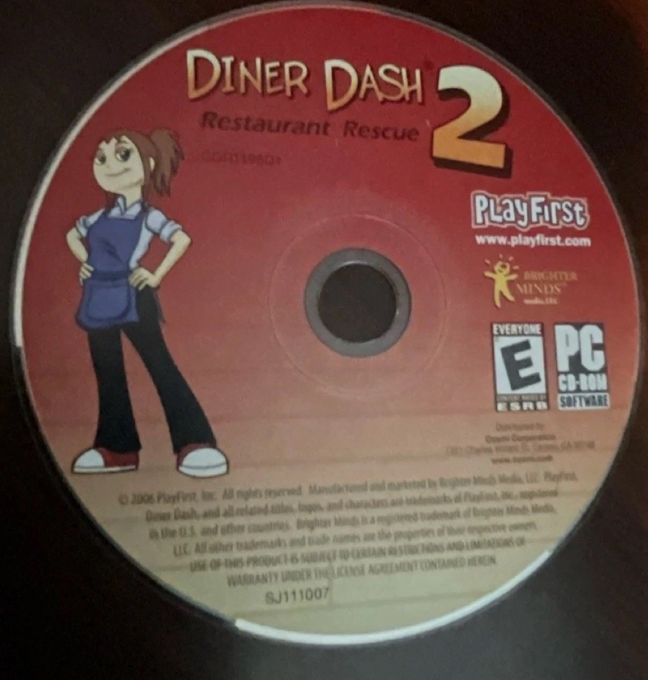 Diner Dash 2: Restaurant Rescue PC Game by PlayFirst Action Adventure E-Everyone
