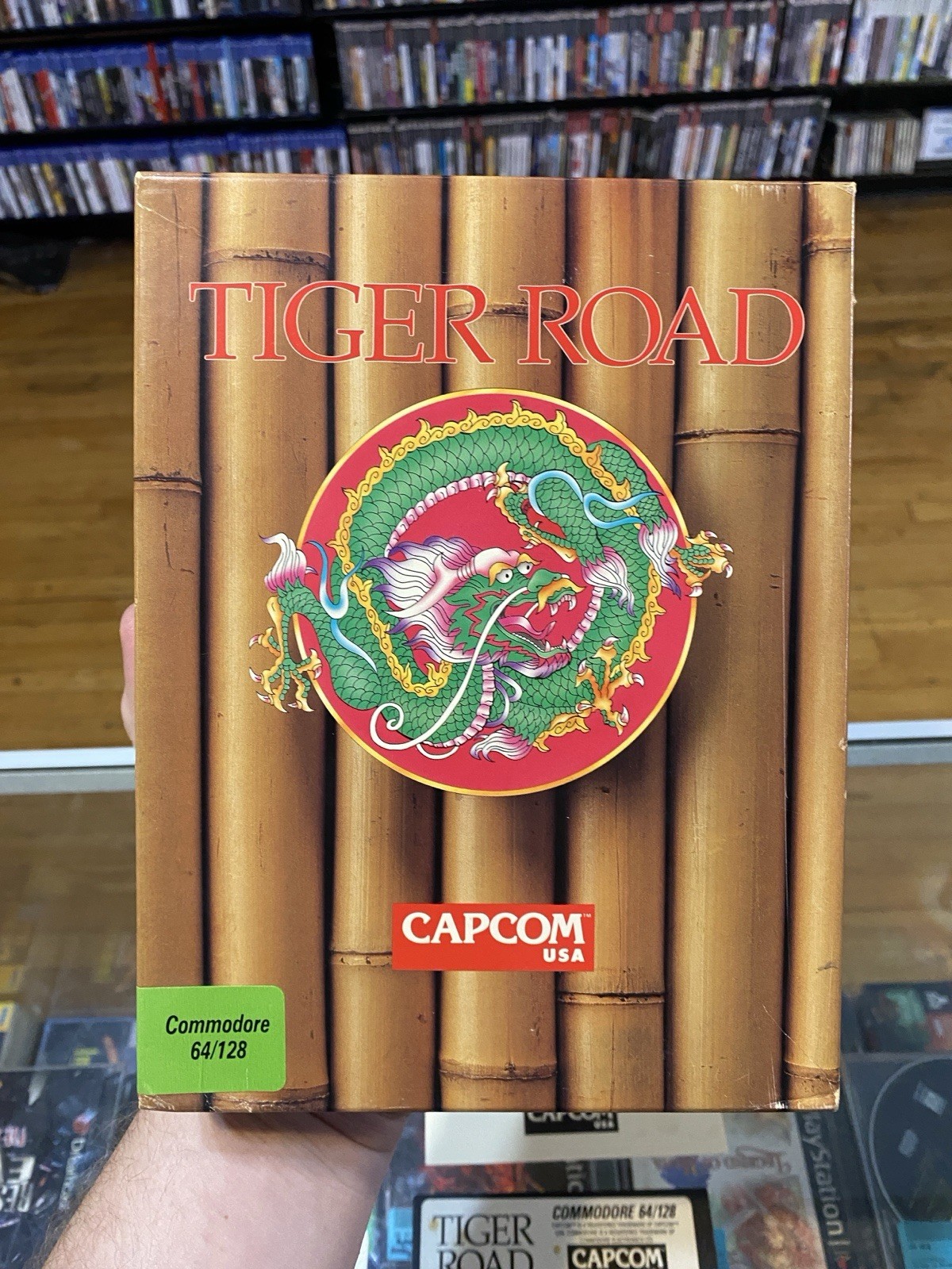 Tiger Road Commodore 64/128 Complete In Box Official