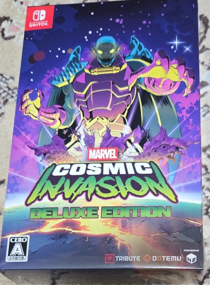 MARVEL Cosmic Invasion DELUXE EDITION Nintendo Switch Japan New