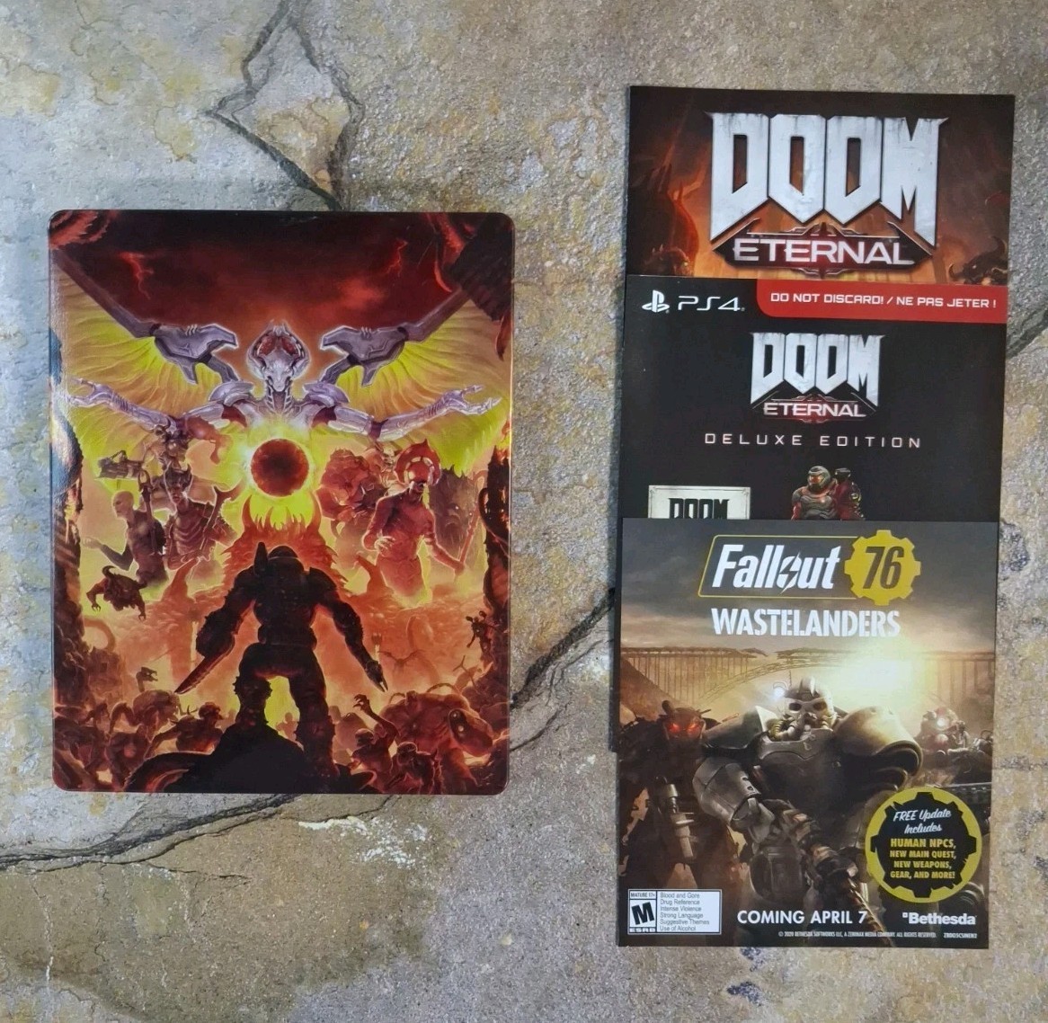 Doom Eternal Deluxe Edition – Sony PlayStation 4 **SEE DESC**