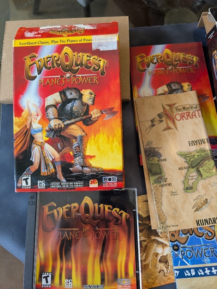 EverQuest CIB Game Collection (Trilogy, Shadows of Luclin, Planes of Power)