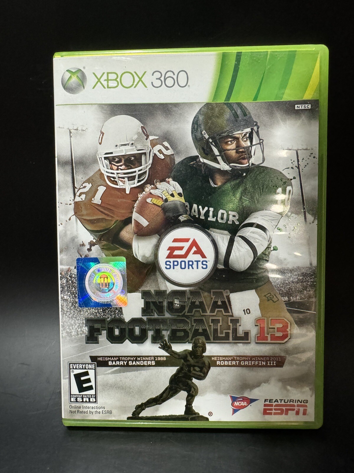 NCAA Football 13 – Xbox 360 Game – TESTED Works Great! FAST Shipping!