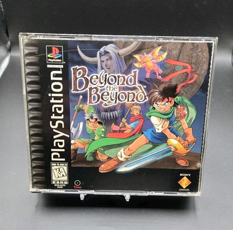 Beyond the Beyond (Sony PlayStation 1, 1996). CIB – Black Label – Cleaned Disc