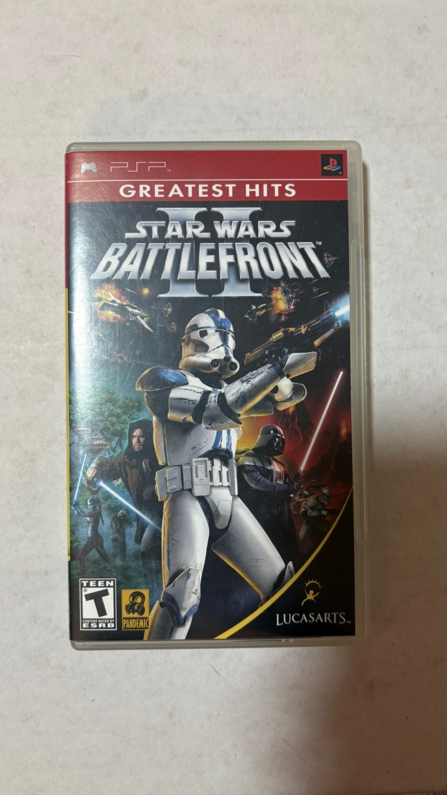 Star Wars Battlefront 2 – PlayStation Portable (PSP) – Case And Manual Only