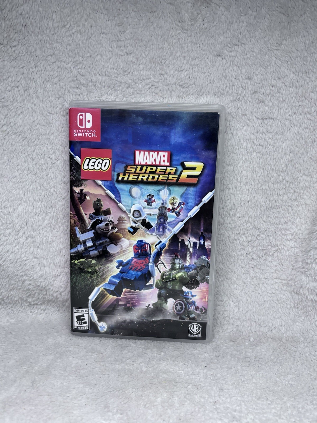 WB Games LEGO Marvel Super Heroes 2 Nintendo Switch Tested With Case