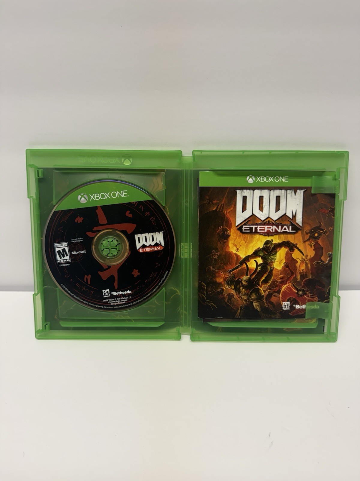 DOOM BFG Edition + DOOM Eternal Xbox One Xbox 360 Tested Working Lot