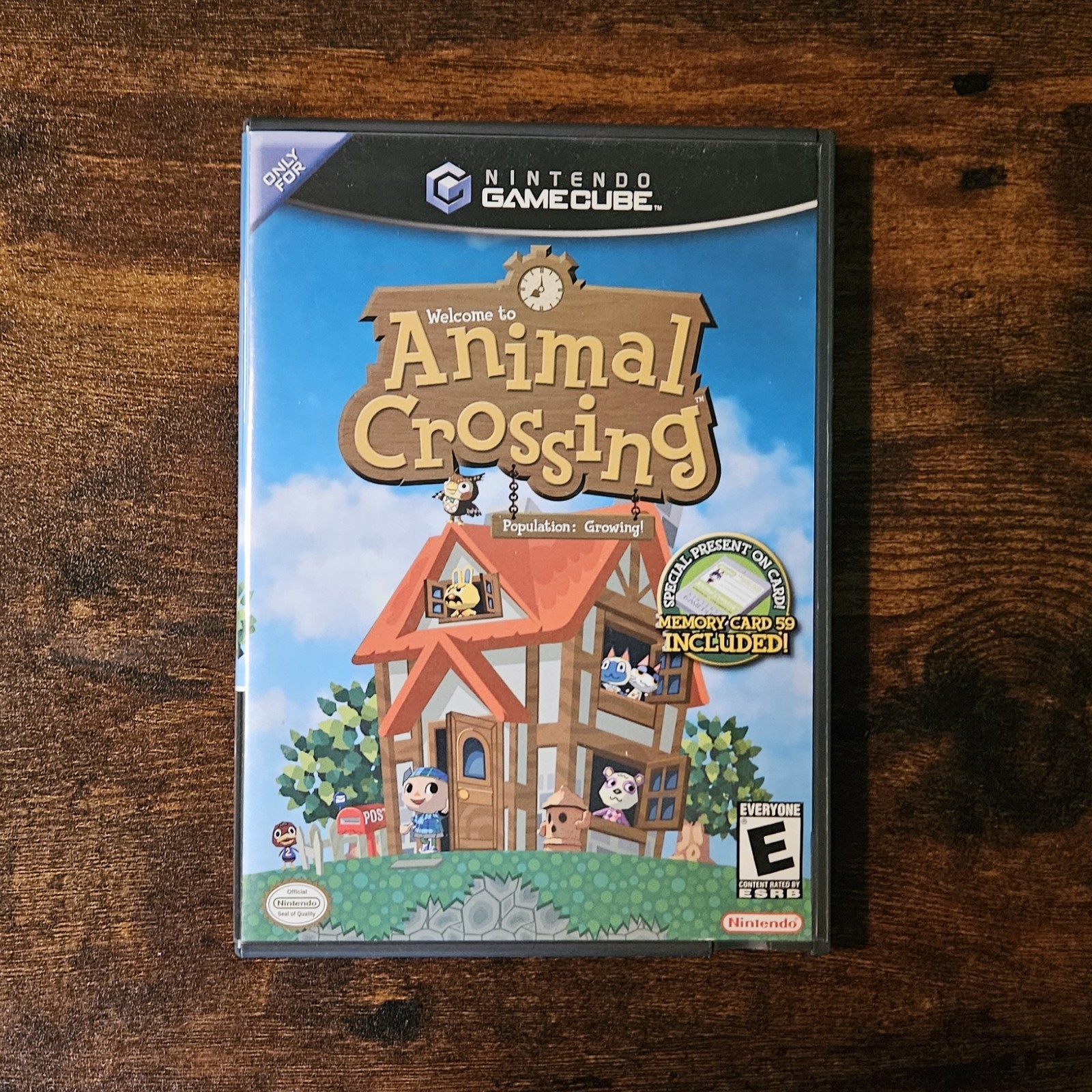 Animal Crossing (Nintendo GameCube, 2002) CIB Tested Working w/ Memory Card