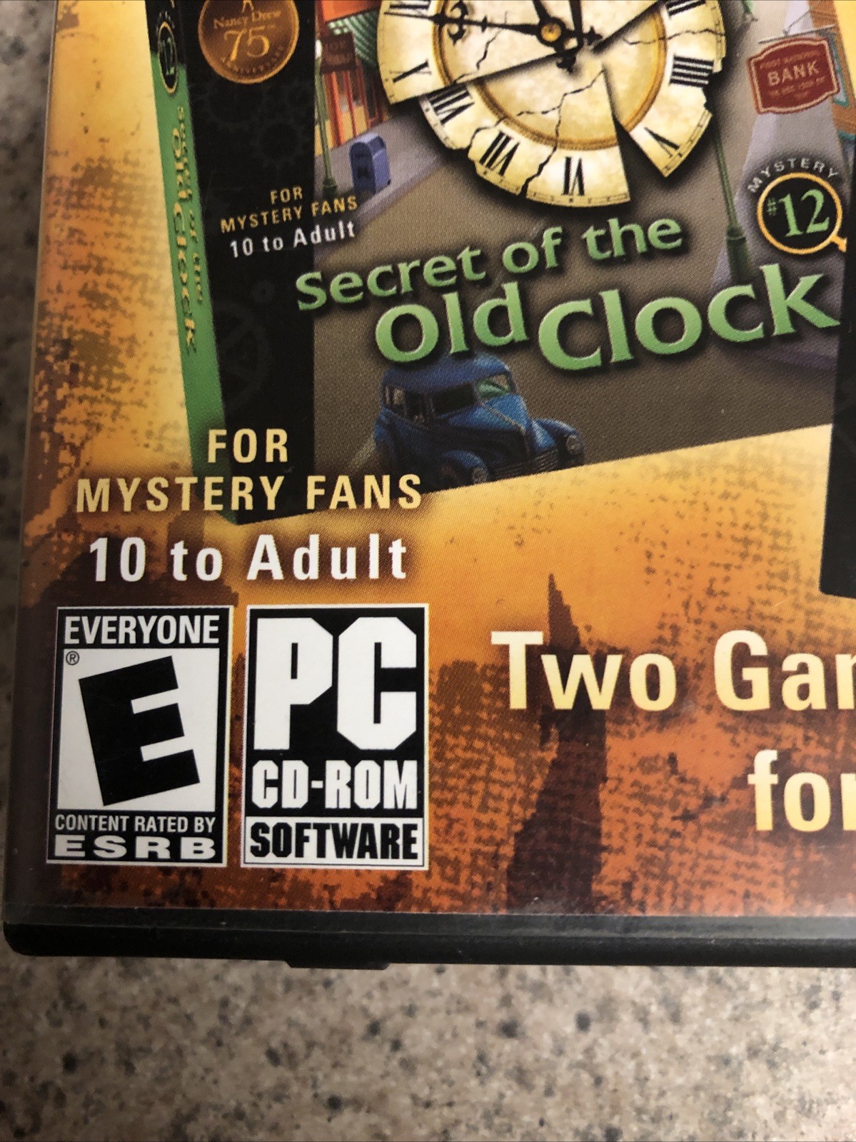 Nancy Drew: Double Dare 4 (PC, 2007). Aged 10 To Adult. Two Games In One.