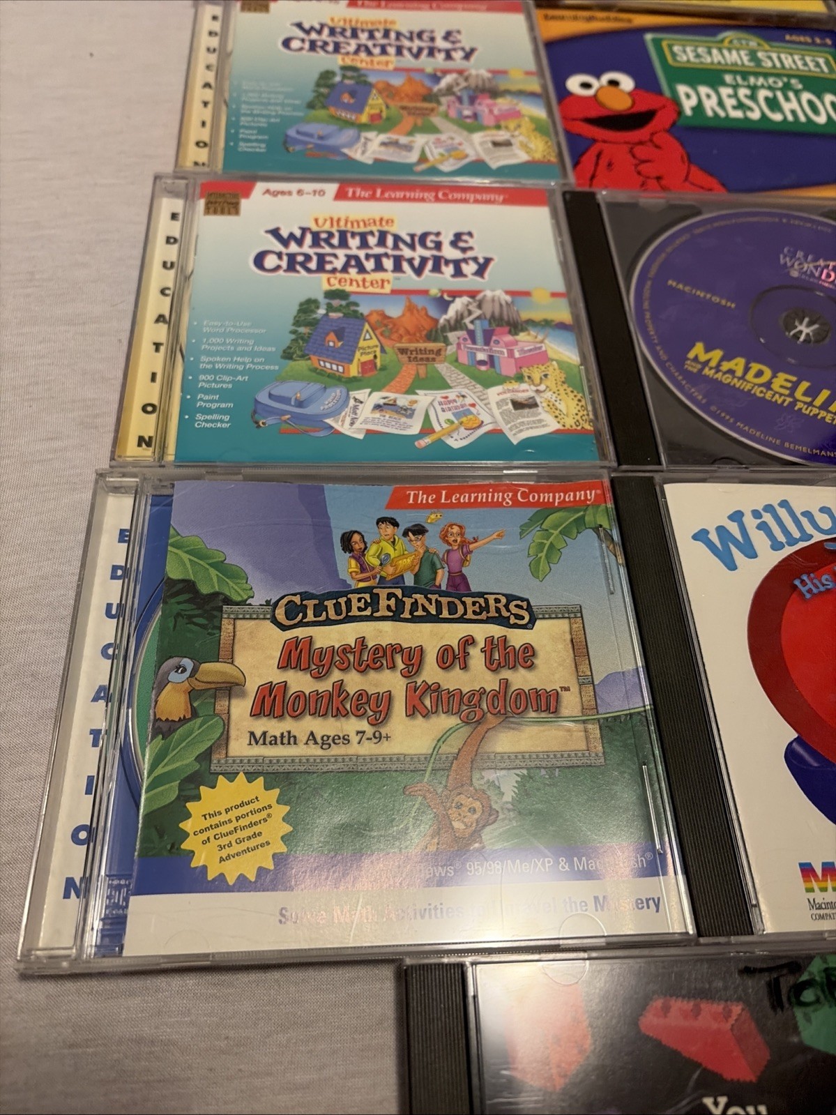 PC Computer Mixed Game Lot Of 19 Children’s Kids Educational Learning – Misc