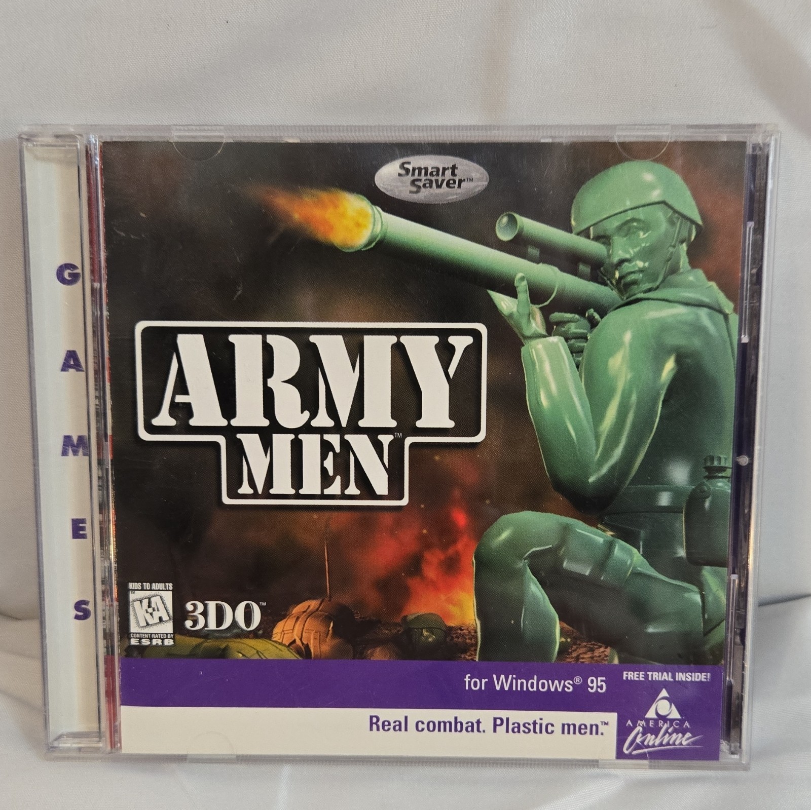 Army Men PC CD-ROM 1998 Manual Included.