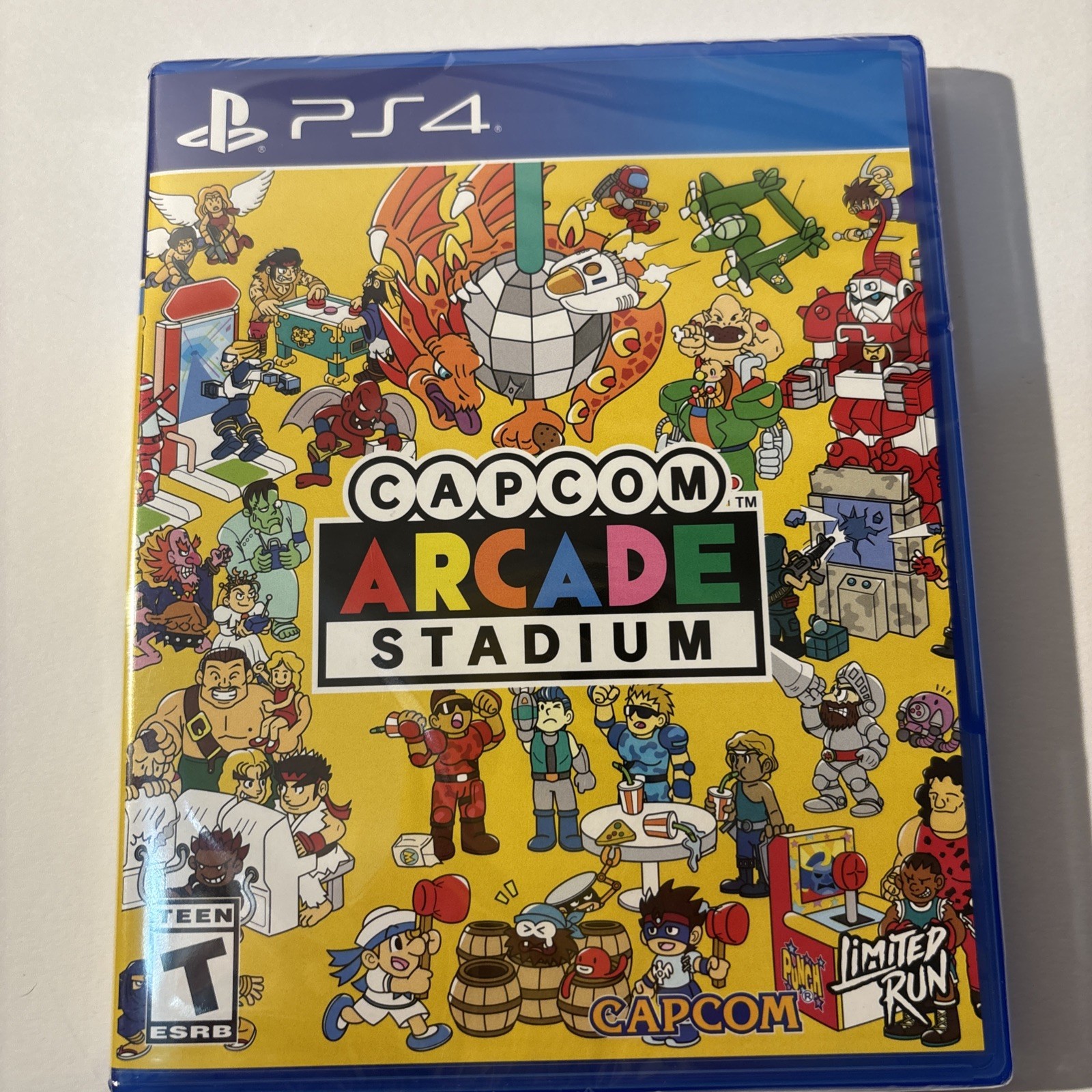CAPCOM ARCADE STADIUM MAIN COLLECTION ART VARIANT LIMITED RUN GAME U.S. ESRB NEW