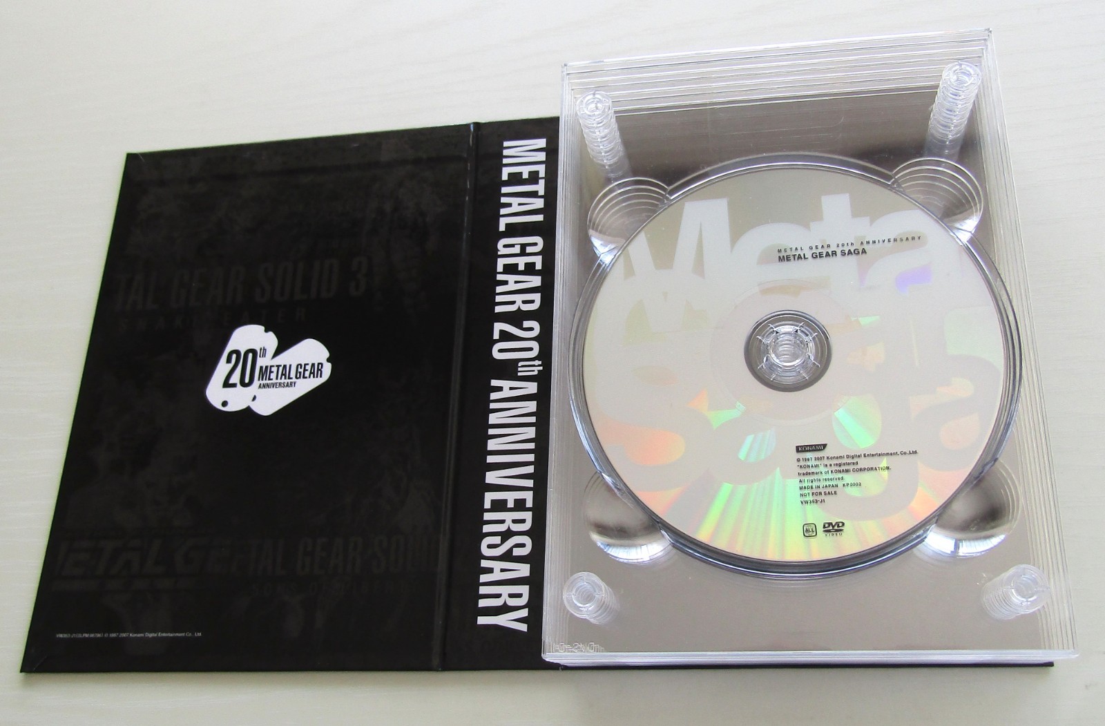 Metal Gear Solid 20th Anniversary Collection 1987-2007 PS1 PSP PS2
