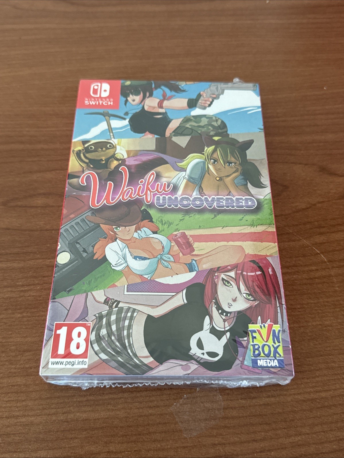 WAIFU UNCOVERED NEW FACTORY SEALED 2020 Authentic Region Free Nintendo Switch
