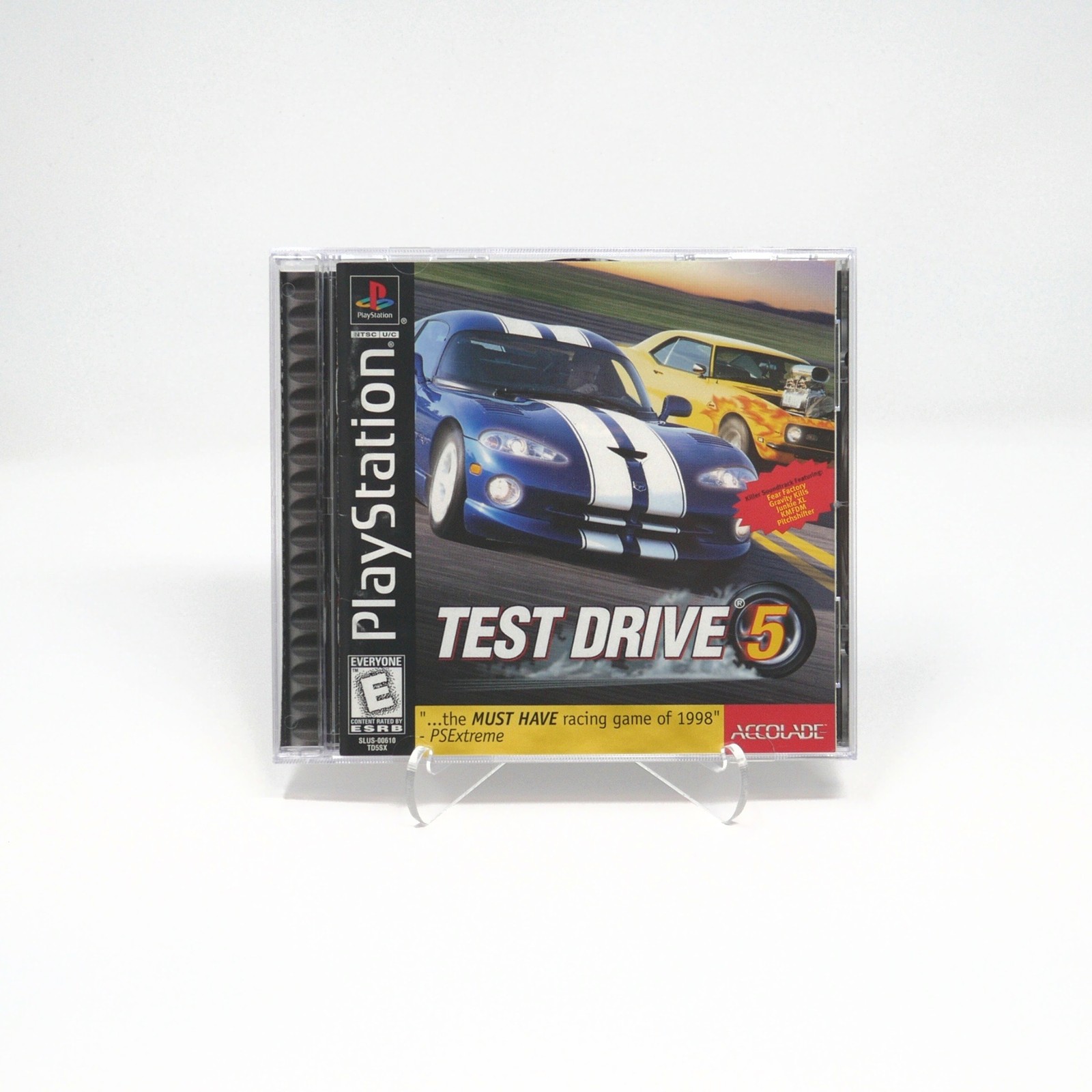 Test Drive 5 – CIB – Good Condition – Tested & Working – PS1