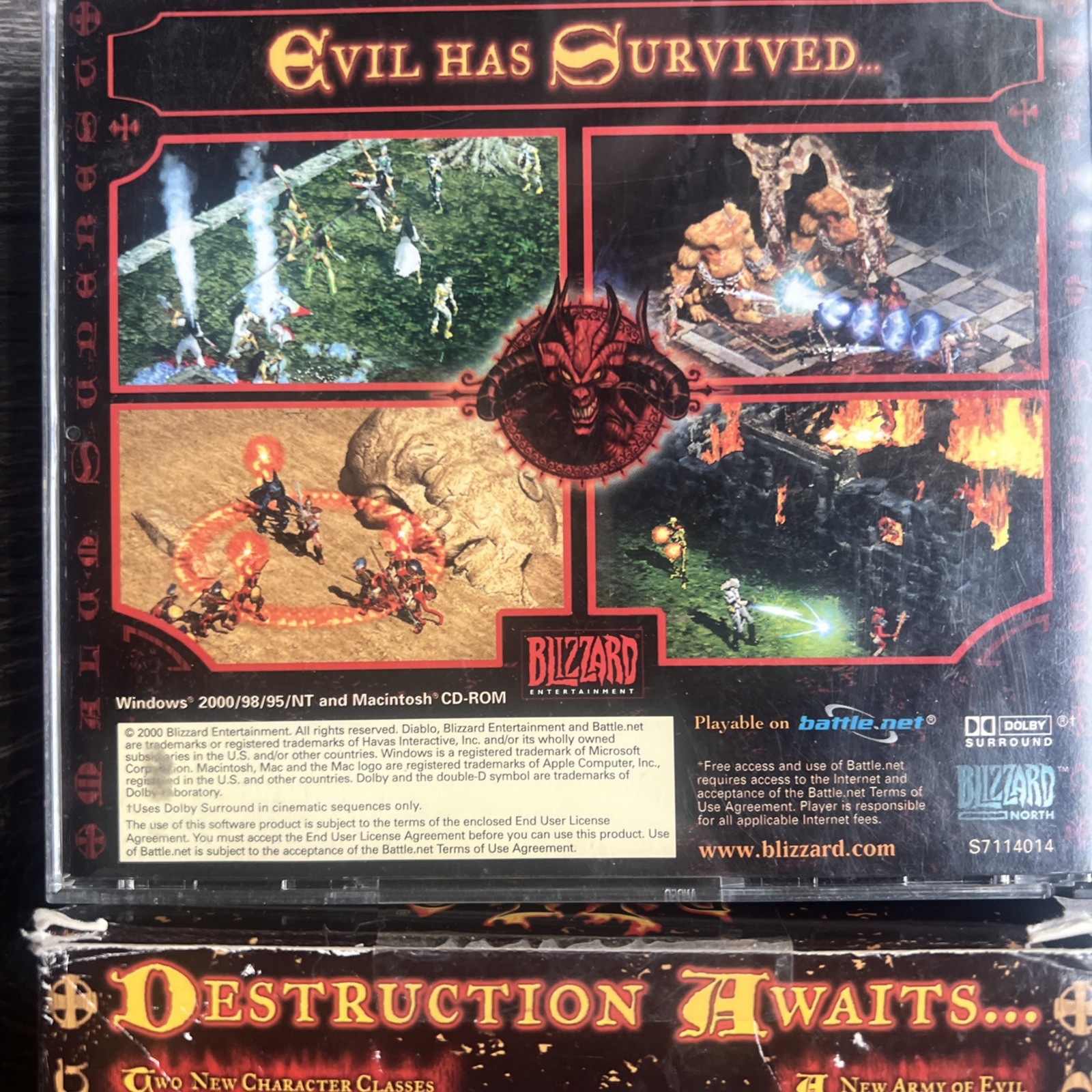 Diablo 2 II + Lord of Destruction Expansion Set PC