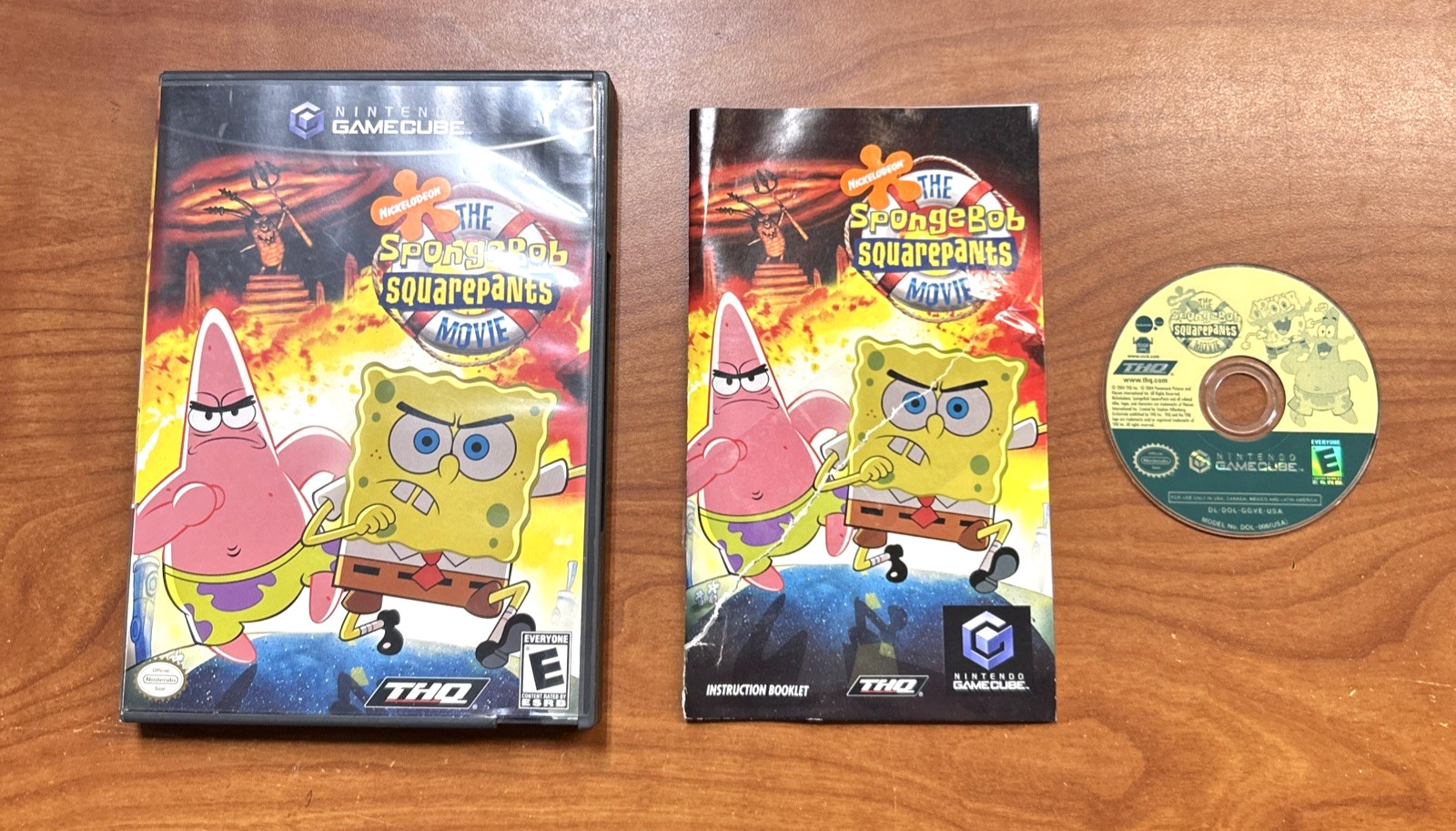 Nintendo Gamecube | The SpongeBob SquarePants Movie | COMPLETE | FREE SHIPPING!