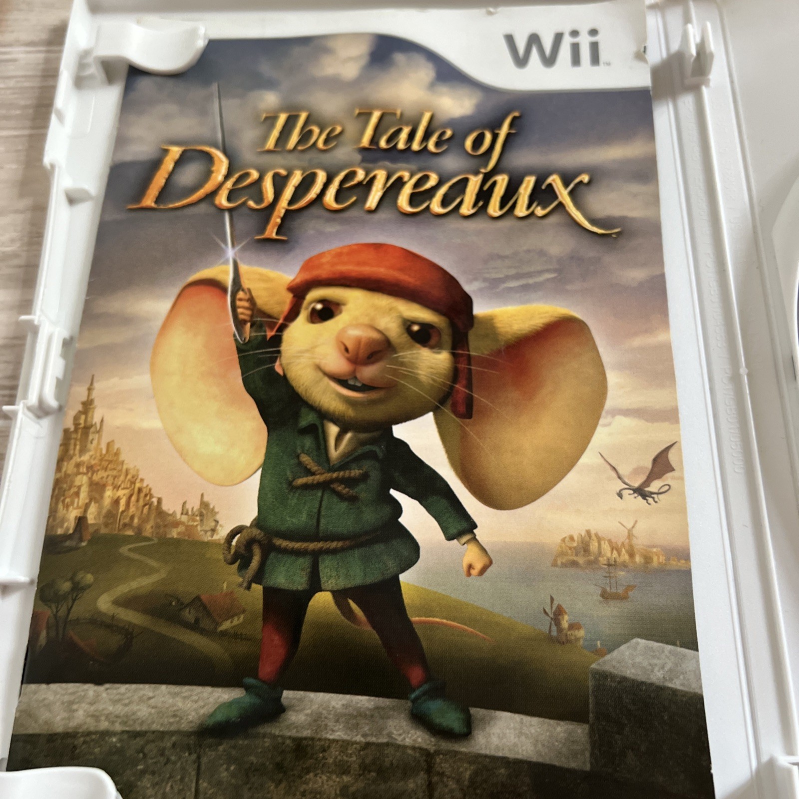 The Tale of Despereaux Nintendo Wii Game Complete Tested Working Family Kids