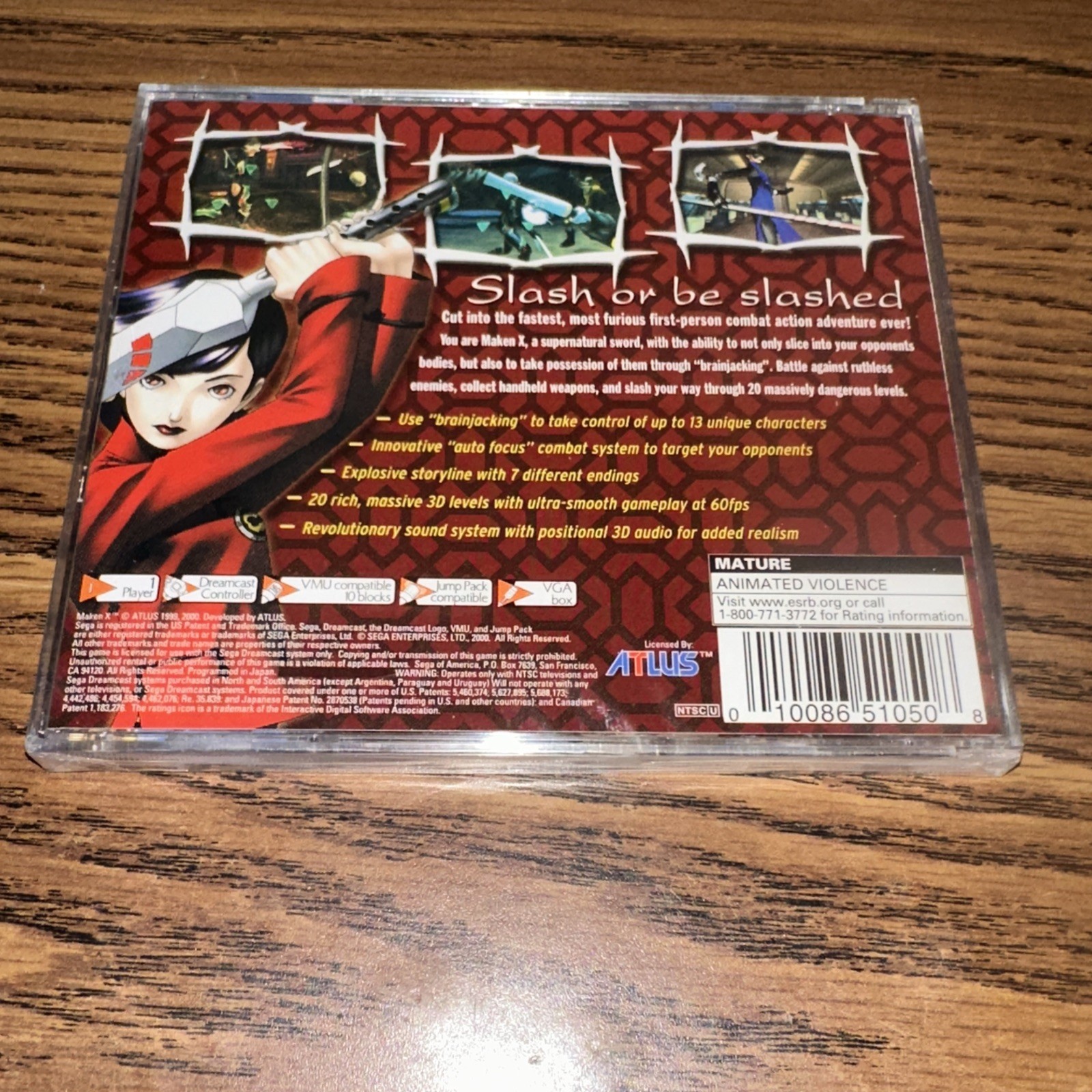 Maken X (Sega Dreamcast, 2000) New Sealed