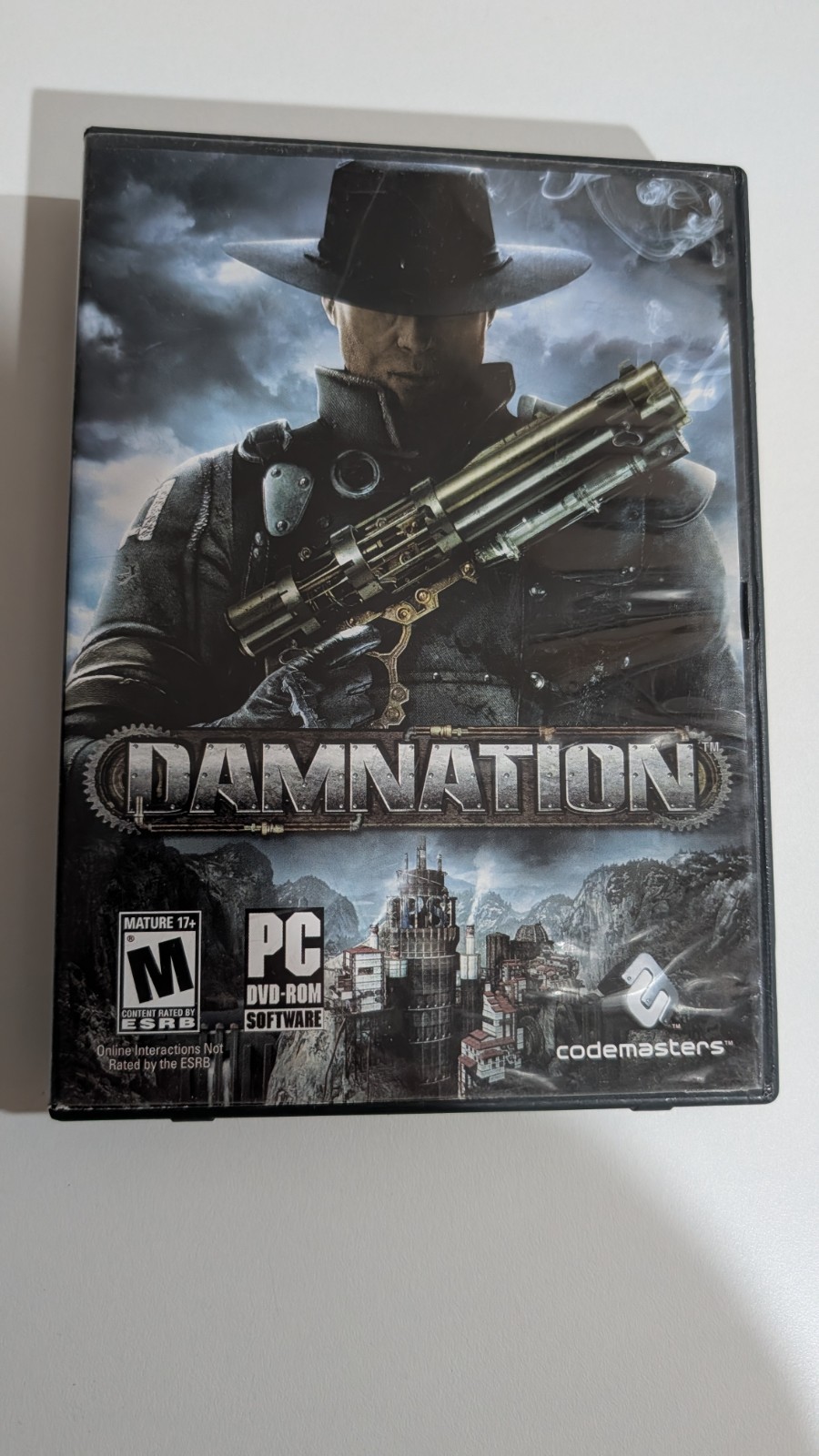 DAMNATION PC Windows DVD-ROM GAME CODEMASTERS 2007 Complete CIB