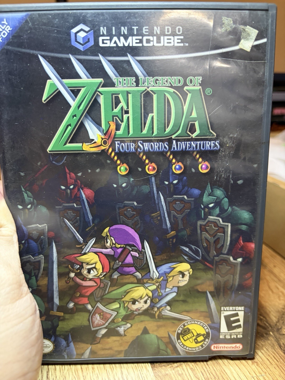 Nintendo Zelda: Four Swords Adventures GameCube CIB AUTHENTIC WORKING!