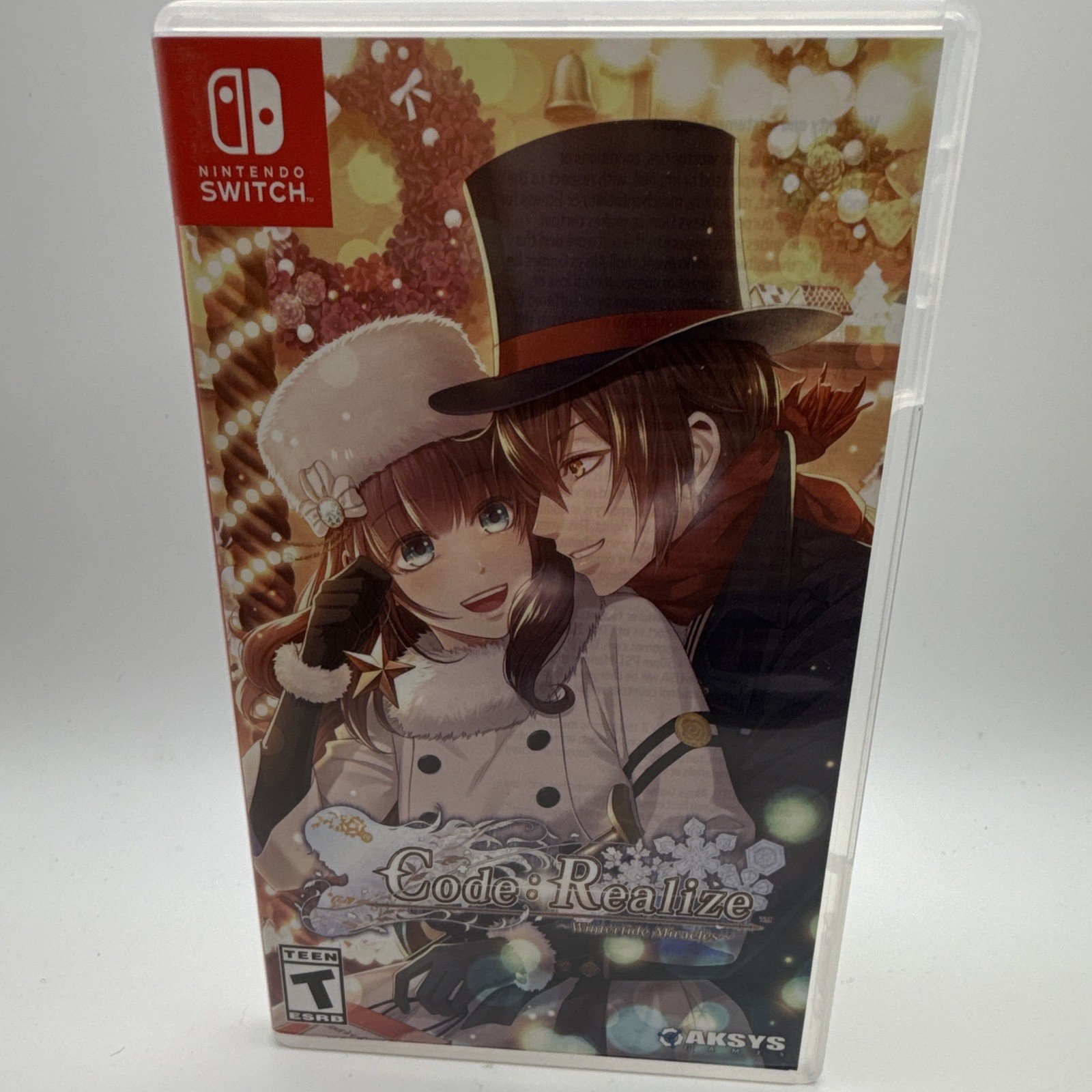 Code: Realize – Nintendo Switch NTSC-U/C T Teen Aksys Cartridge & Case