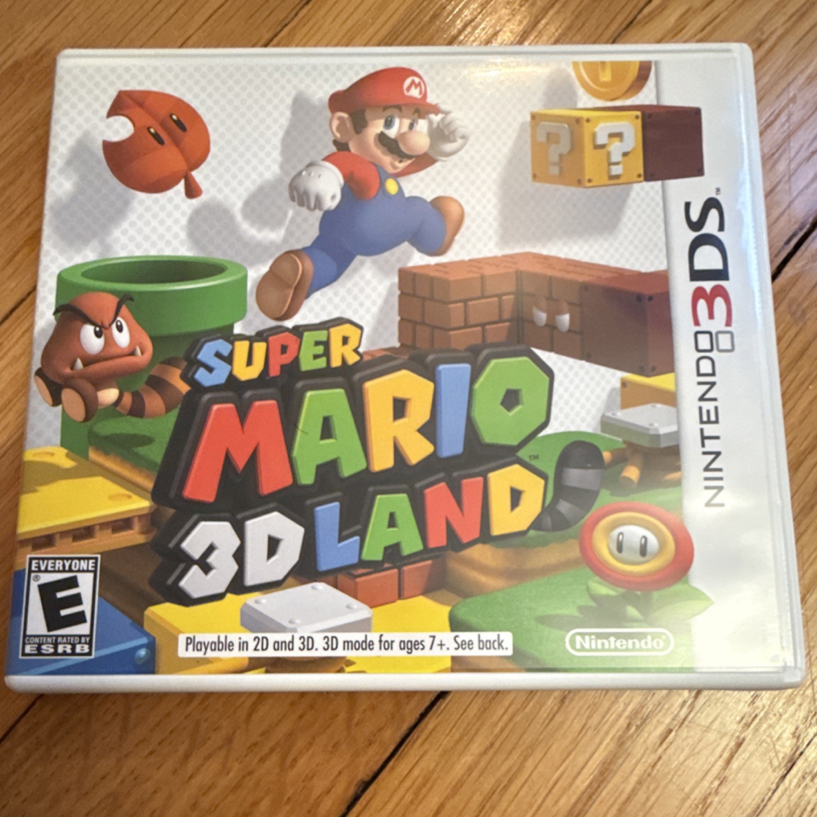 Super Mario 3D Land Nintendo 3DS Action Platformer NTSC-U/C Manual Included